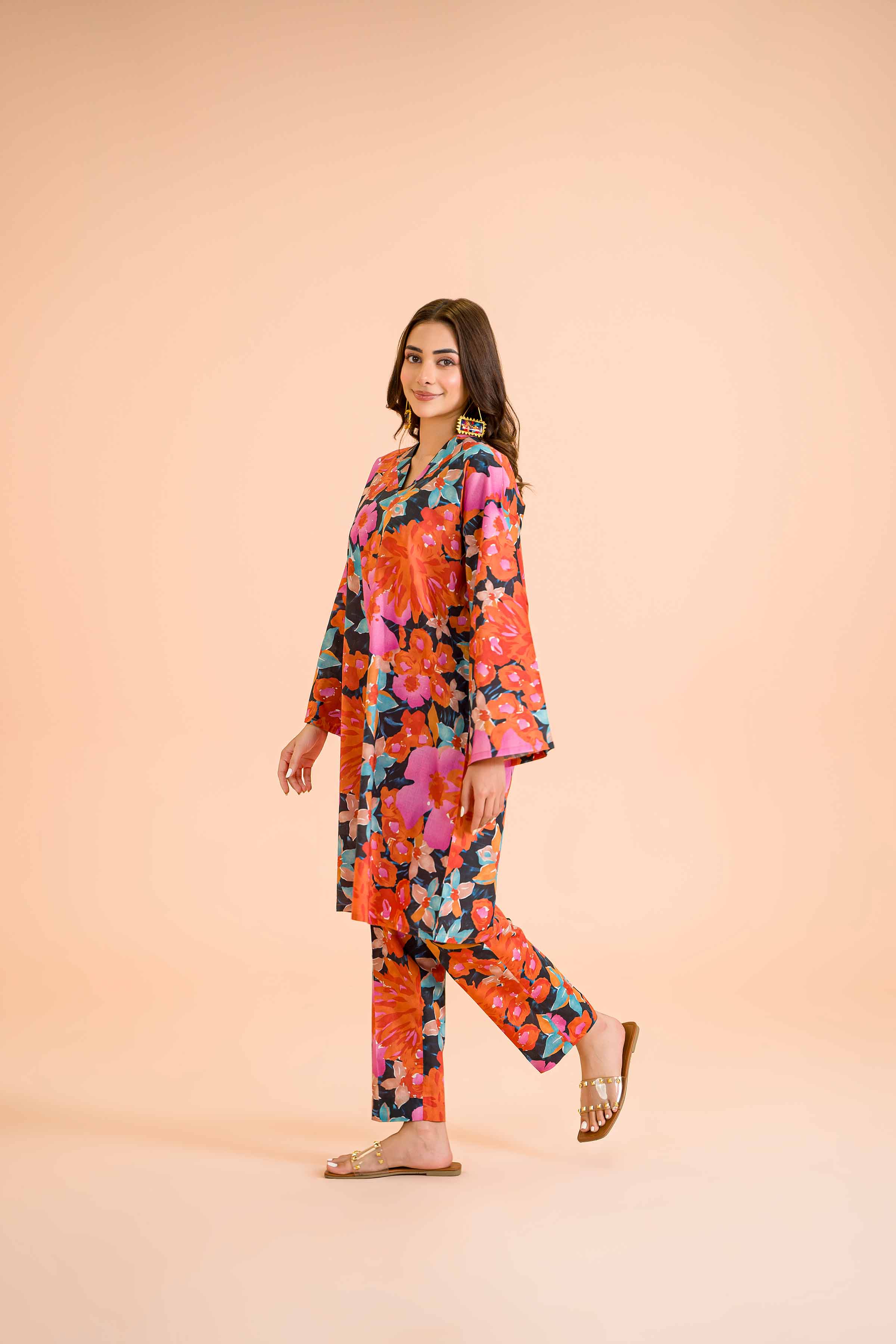 2 Piece - Printed Suit - PE24-355 - Image 4