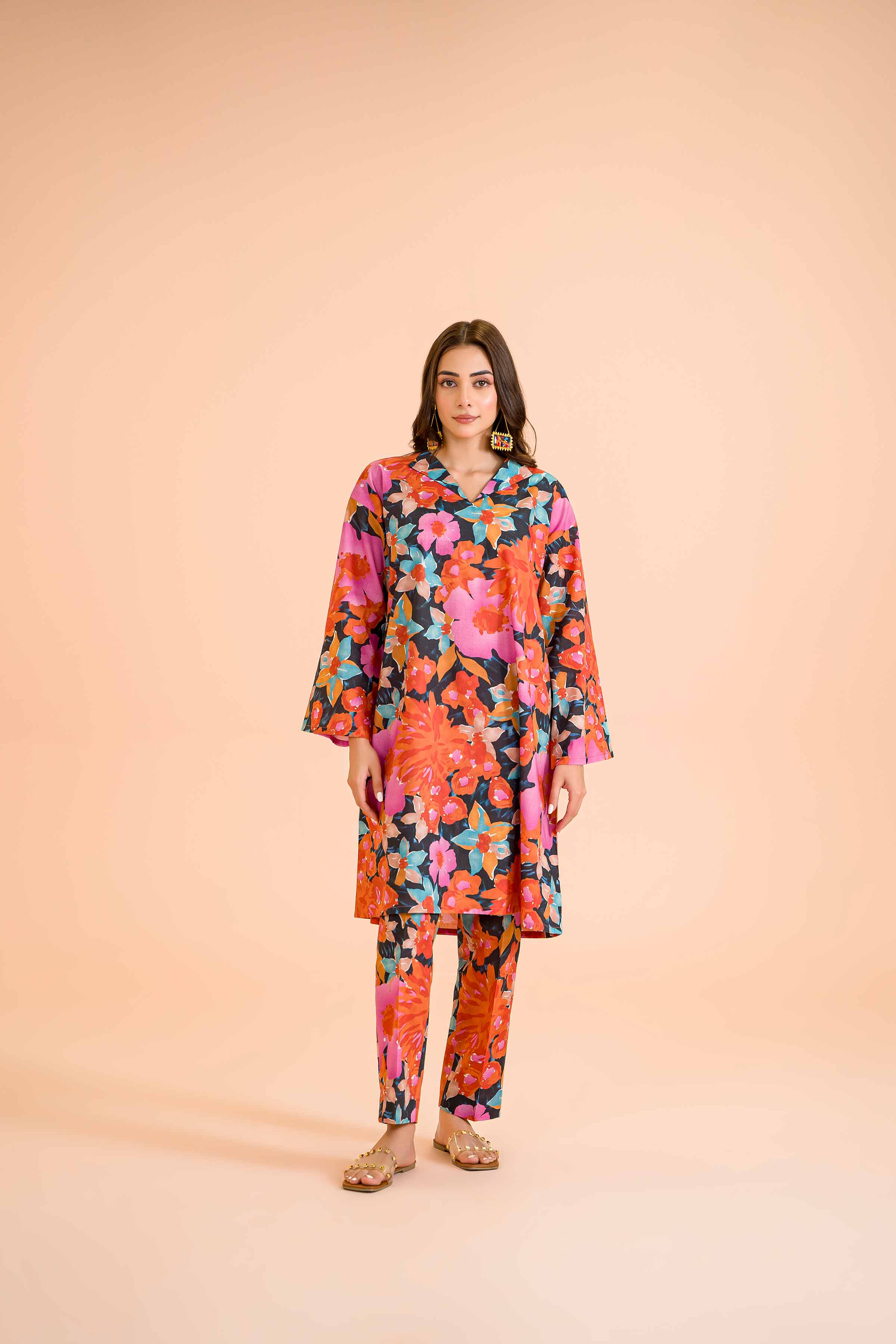 2 Piece - Printed Suit - PE24-355 - Image 5