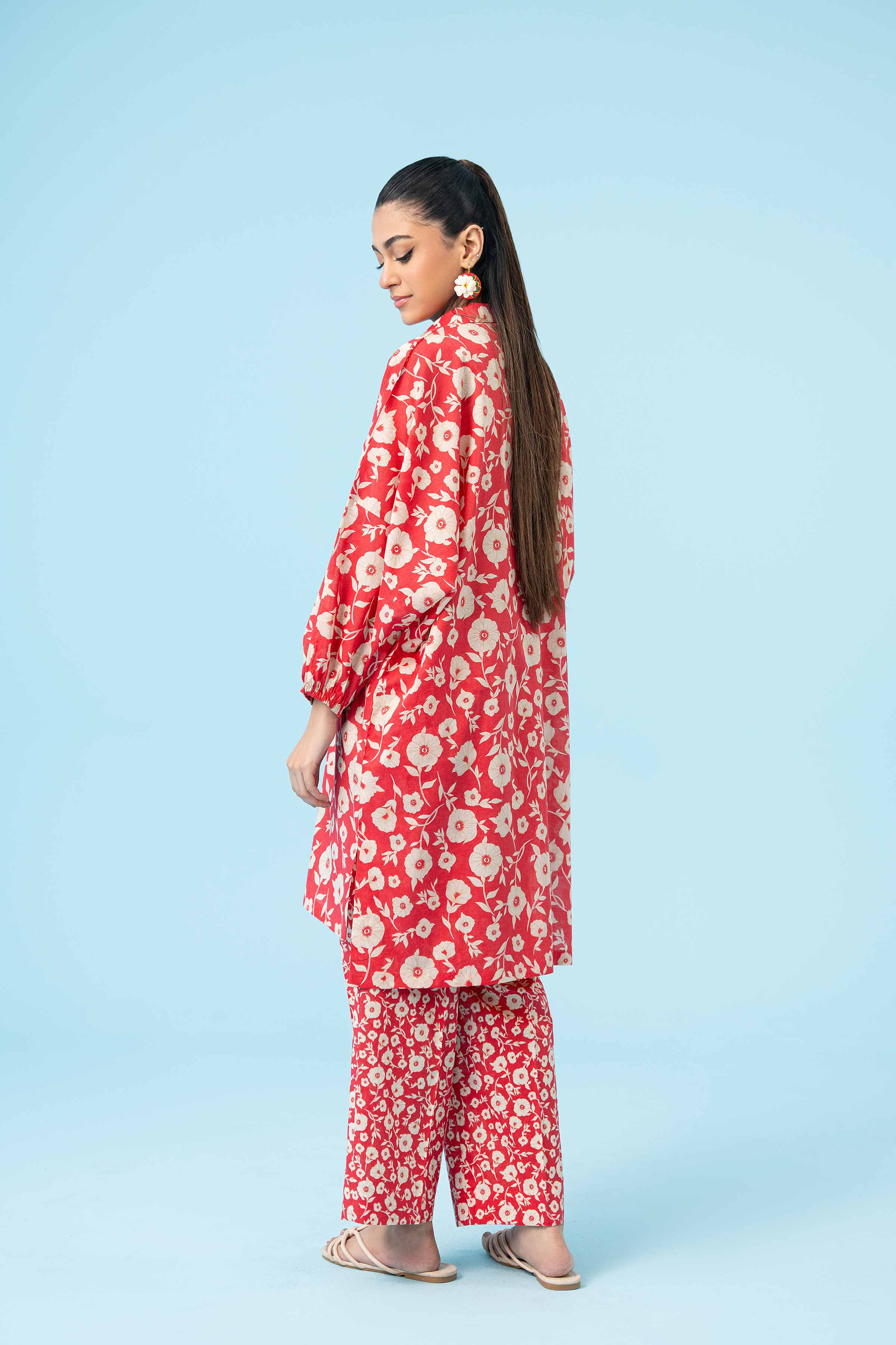 2 Piece - Printed Suit - PE24-364 - Image 3