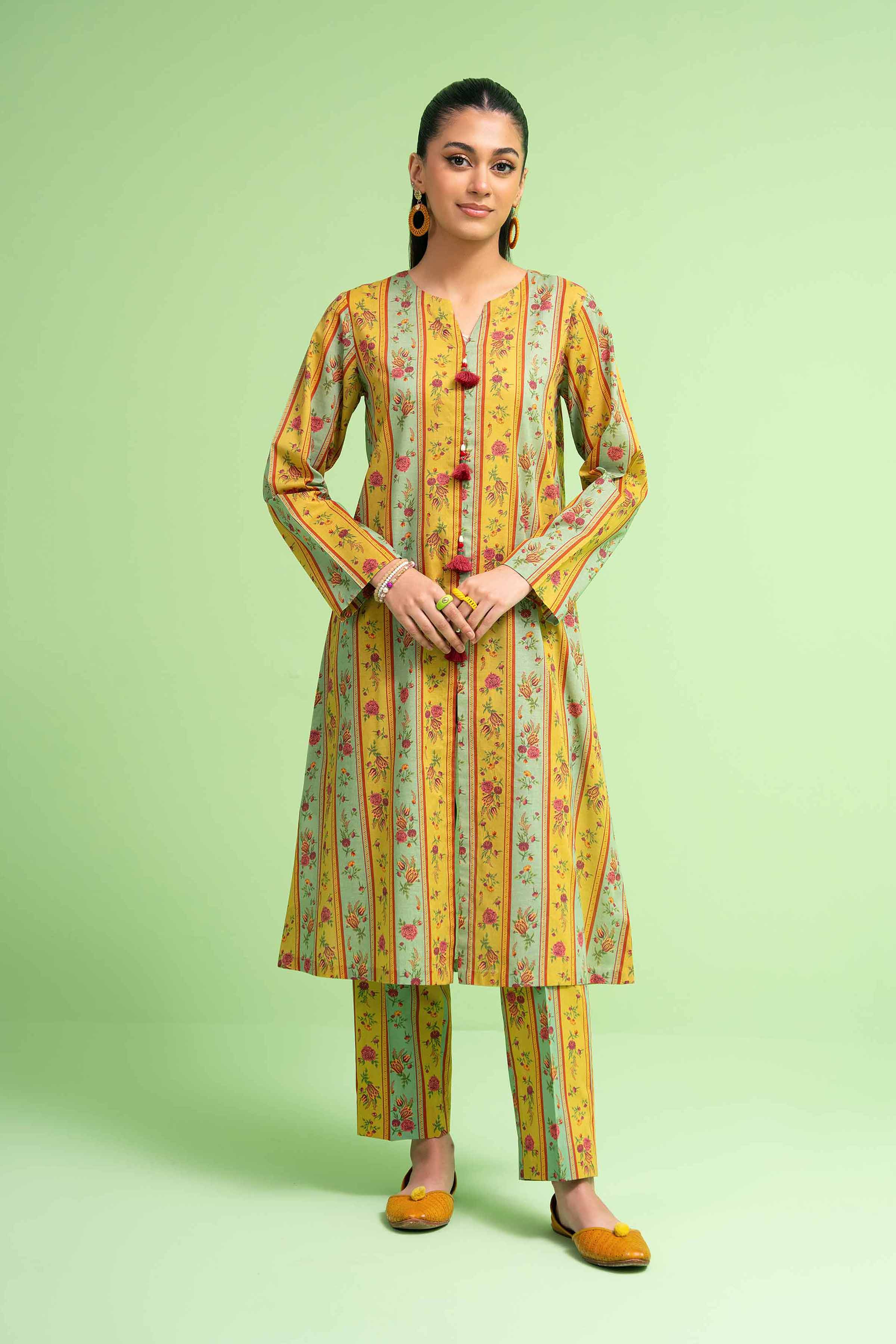 2 Piece - Printed Suit - PE24-366 - Image 2