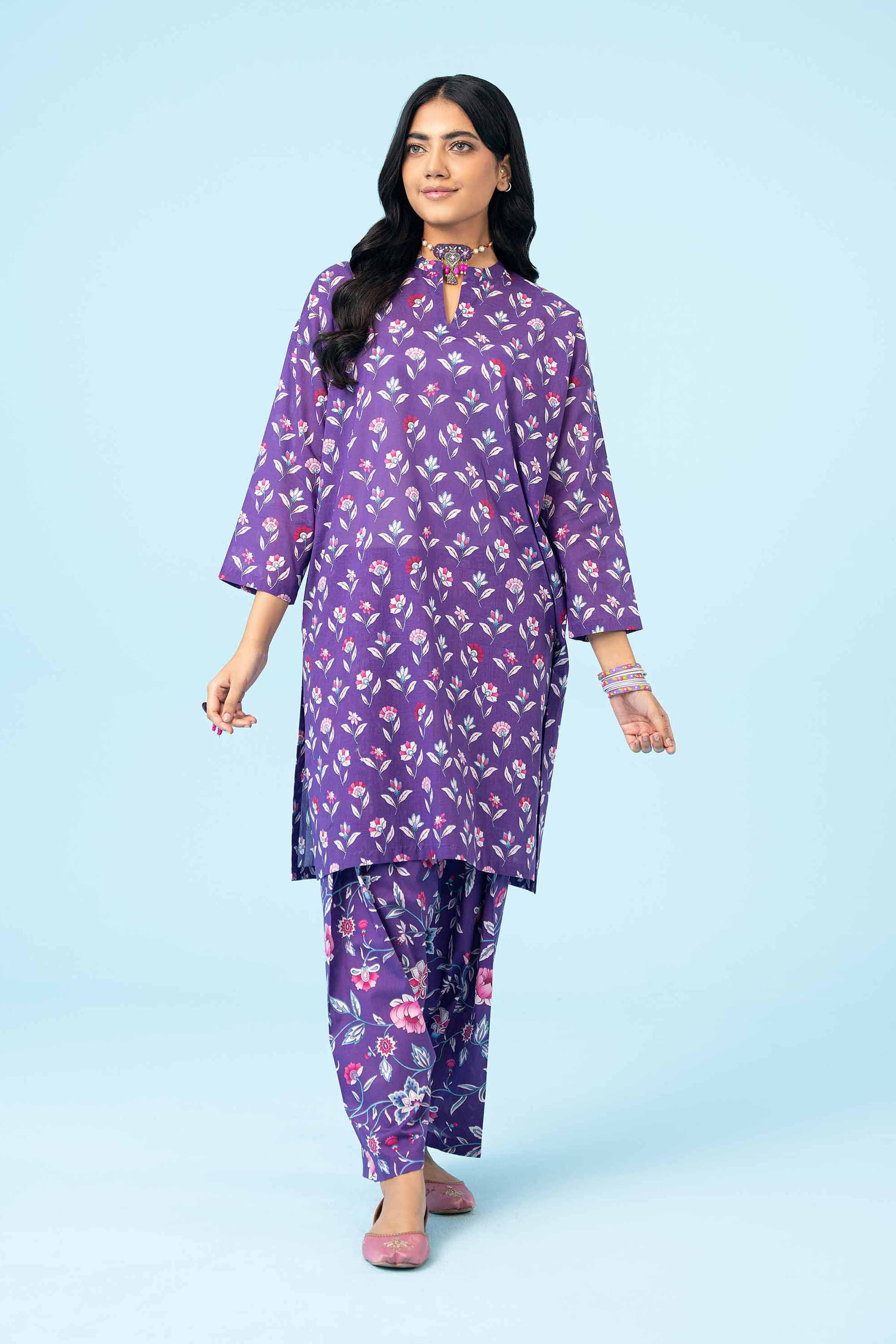 2 Piece - Printed Suit - PE24-380 - Image 2