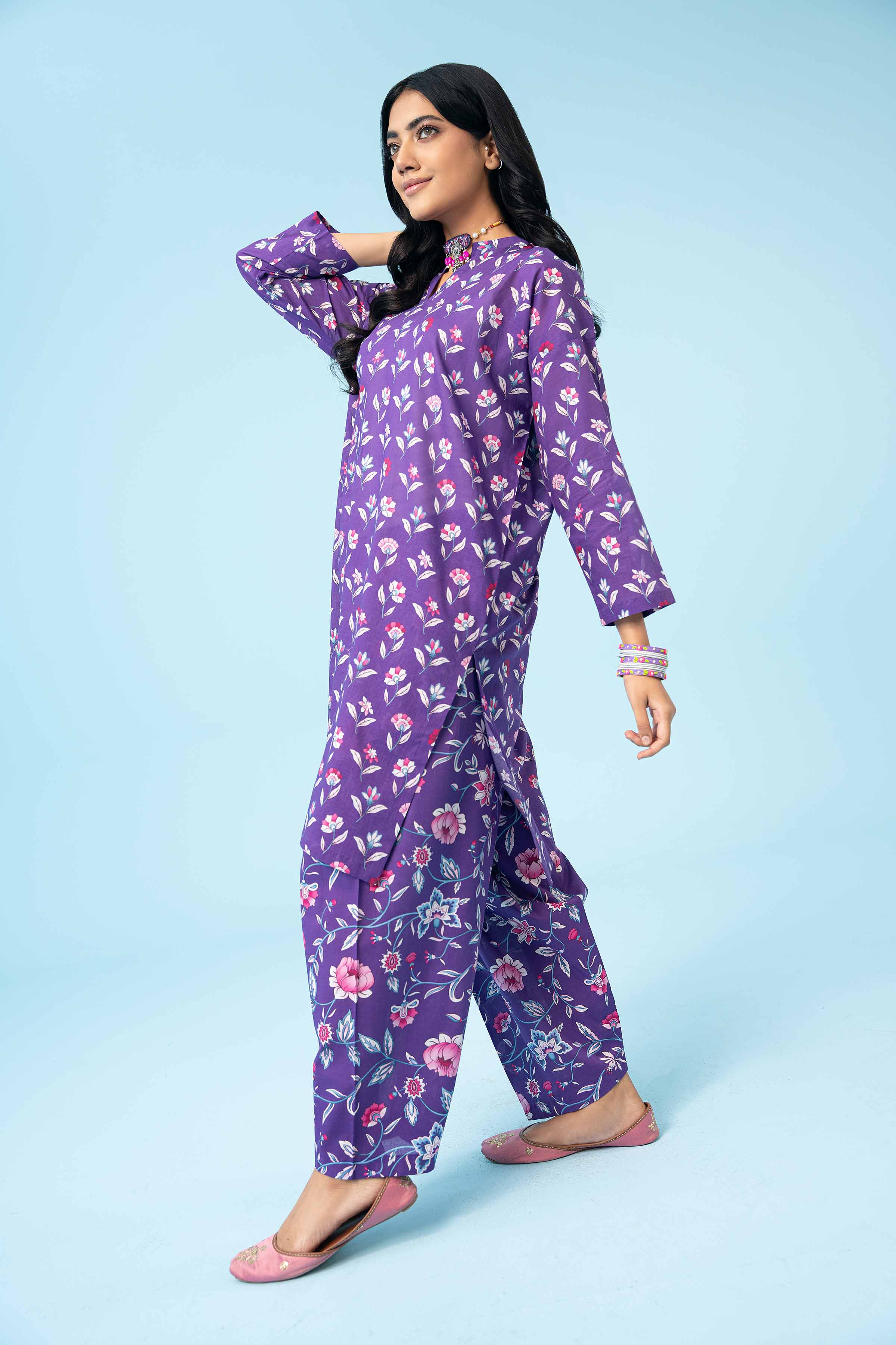 2 Piece - Printed Suit - PE24-380 - Image 4