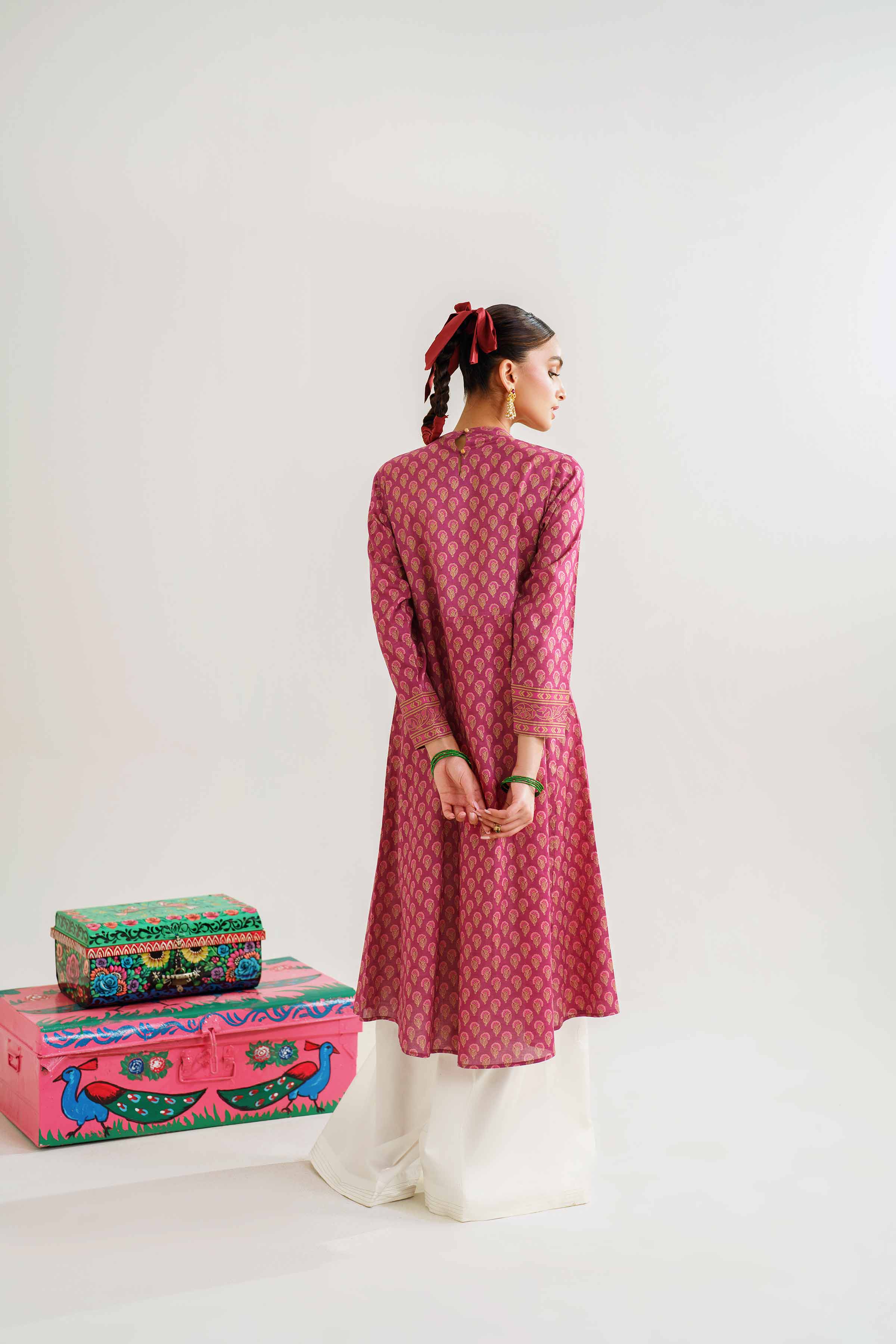 Printed Embroidered Shirt - PE24-422 - Image 3
