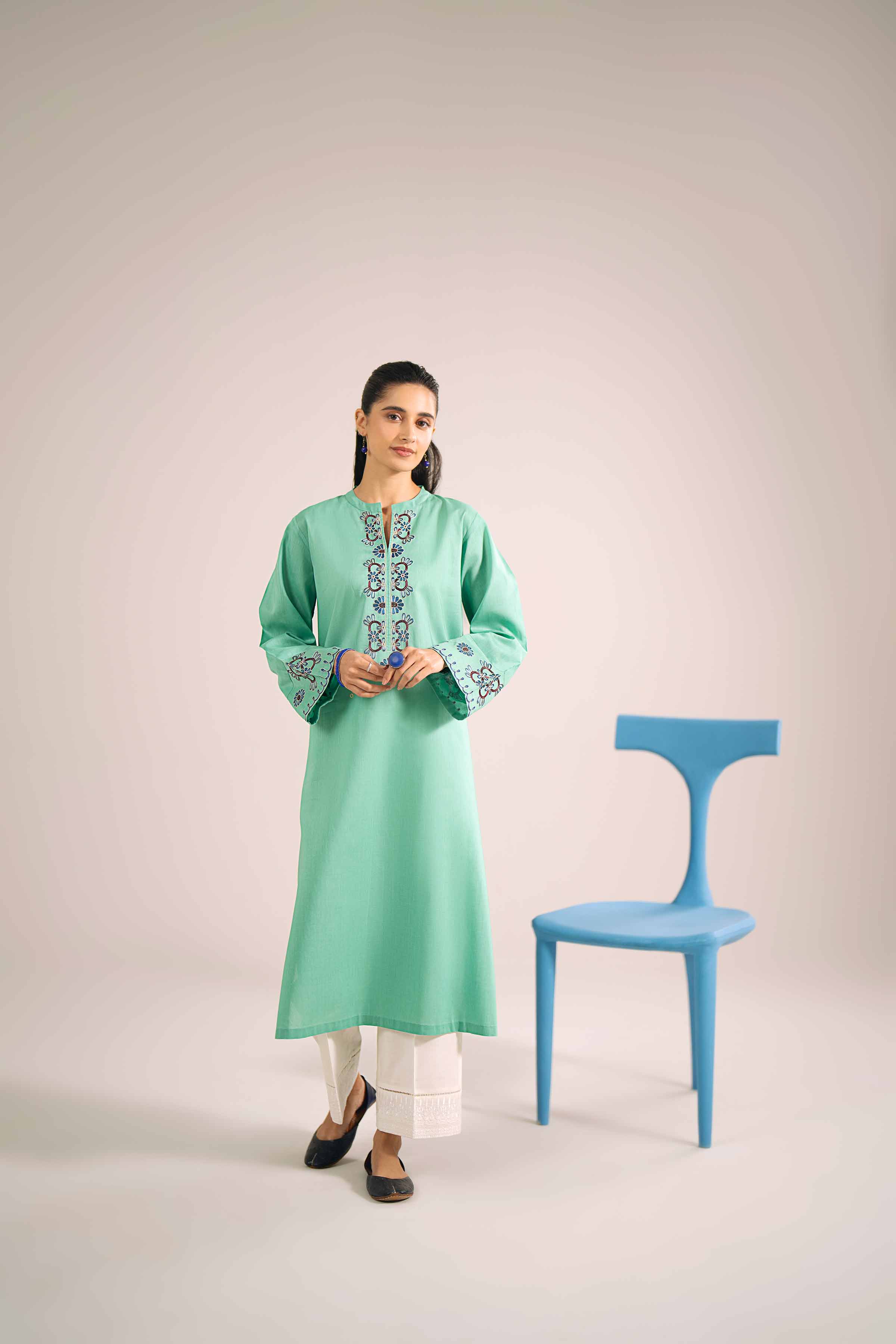 Embroidered Shirt - PE24-64 - Image 7