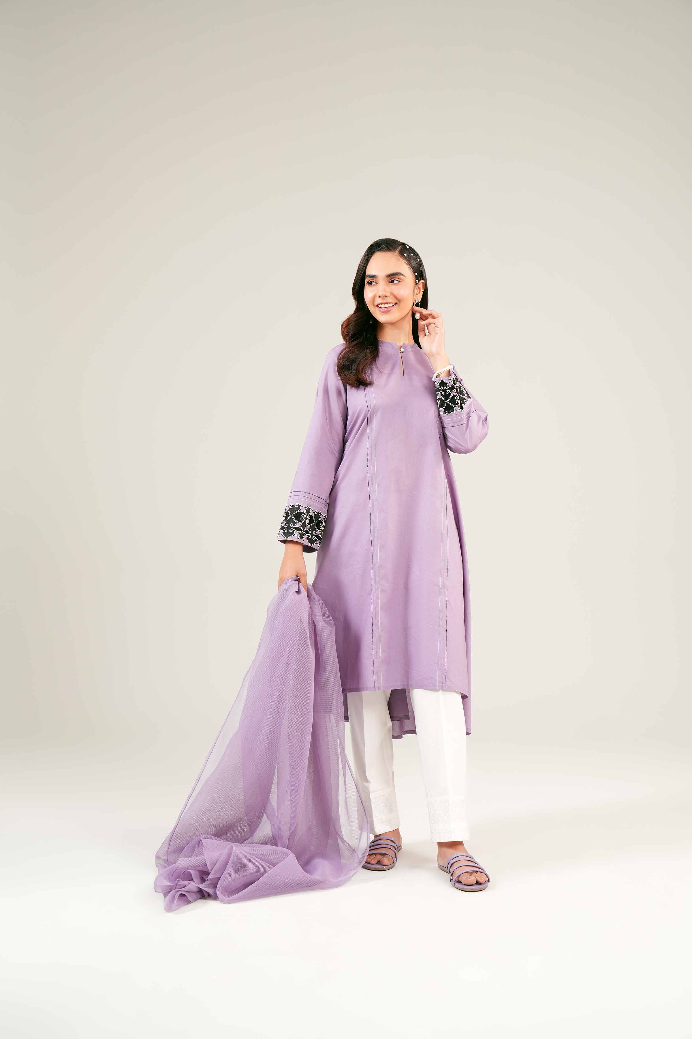 2 Piece - Embroidered Suit - PE24-79 - Image 5