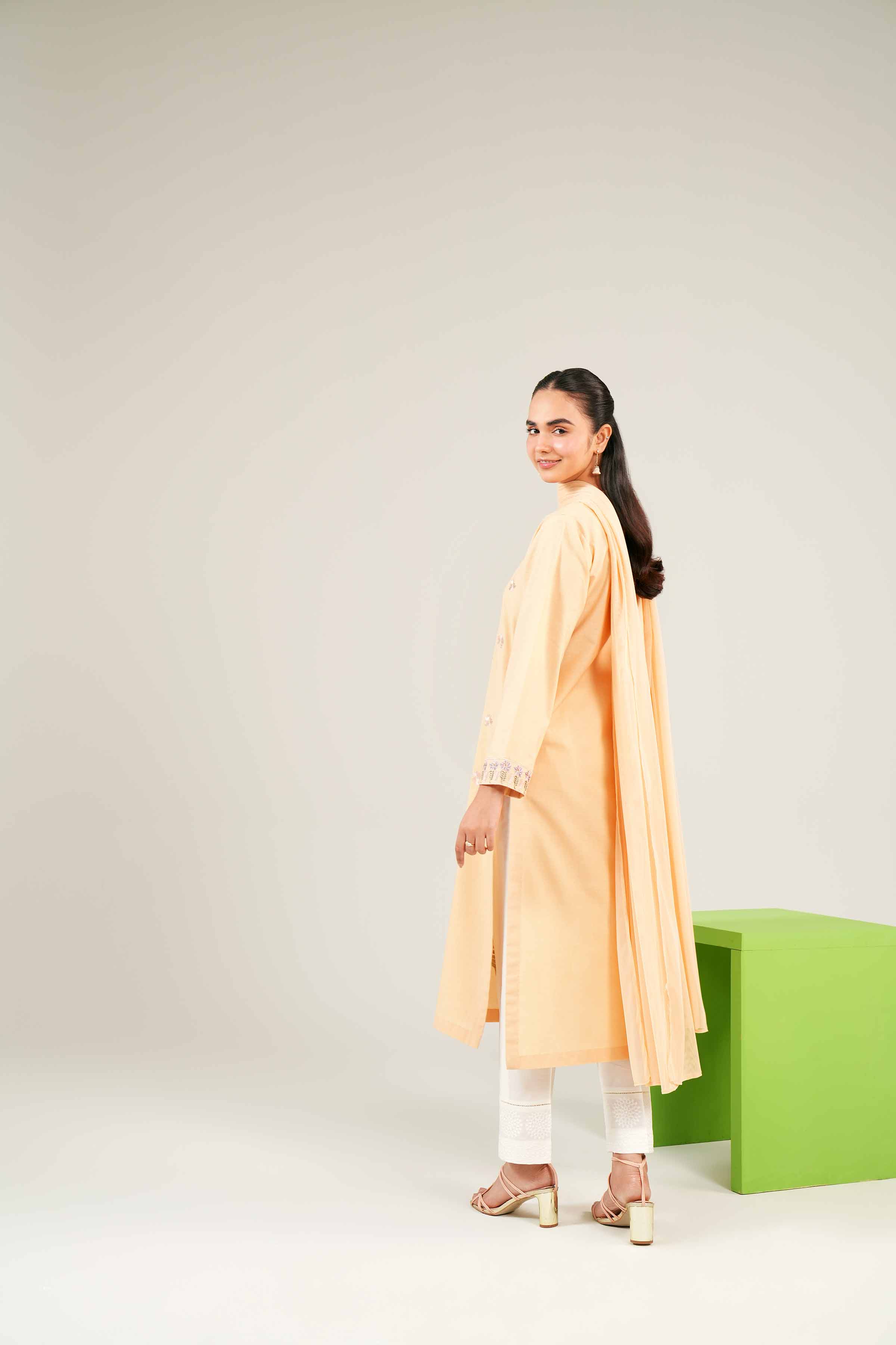 2 Piece - Embroidered Suit - PE24-82 - Image 3