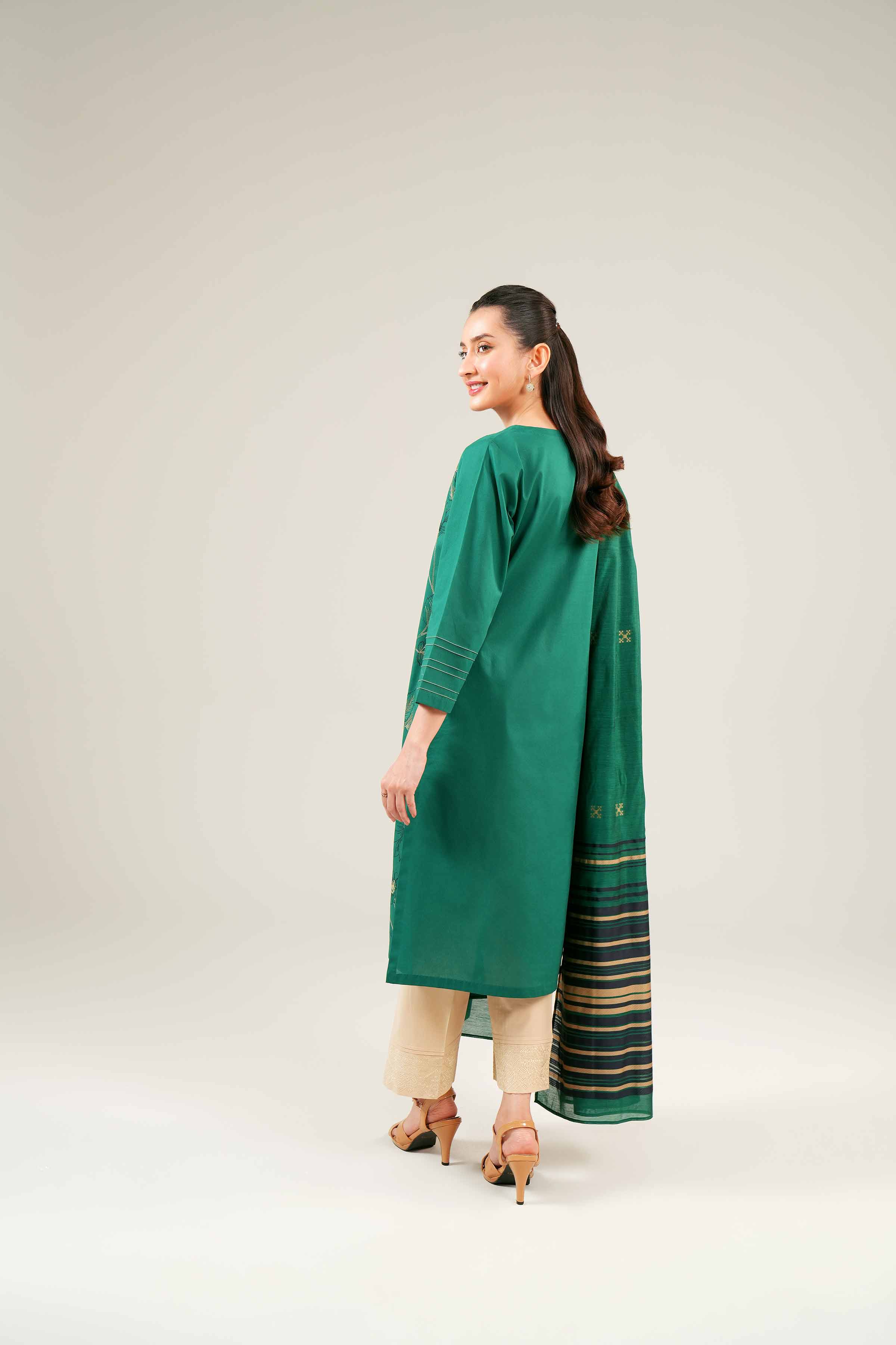 2 Piece - Embroidered Suit - PE24-95 - Image 3