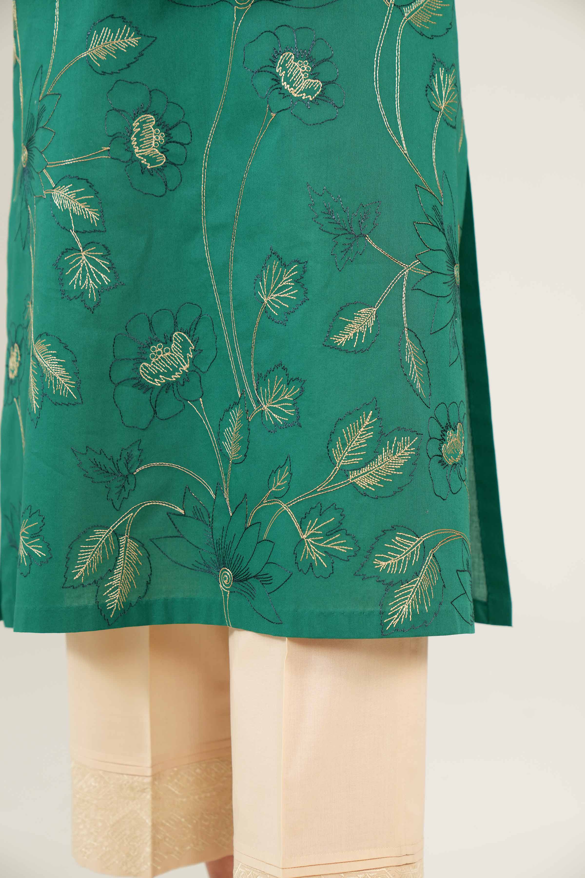 2 Piece - Embroidered Suit - PE24-95 - Image 6