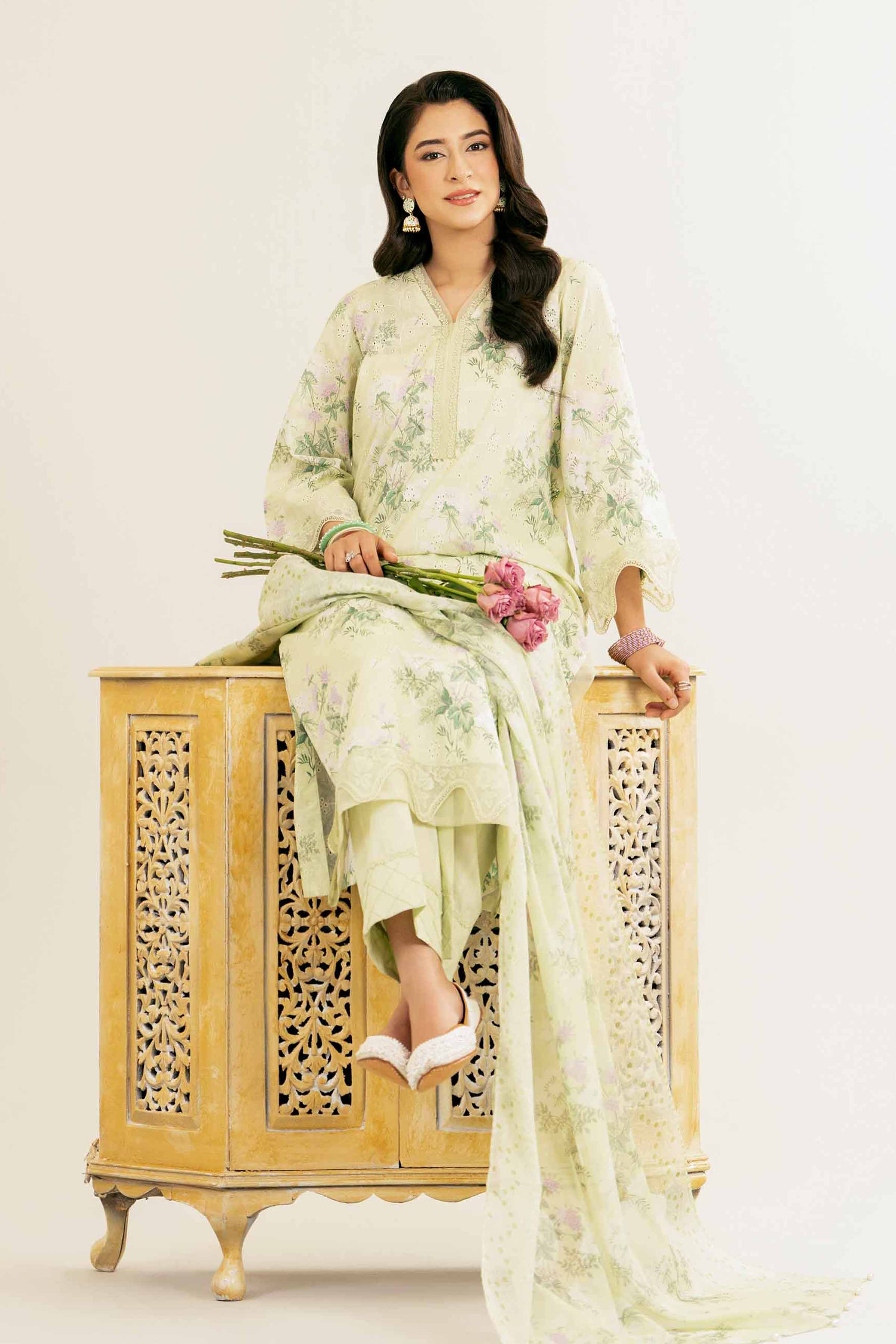 3 Piece - Printed Suit - PE25-107 - Image 2
