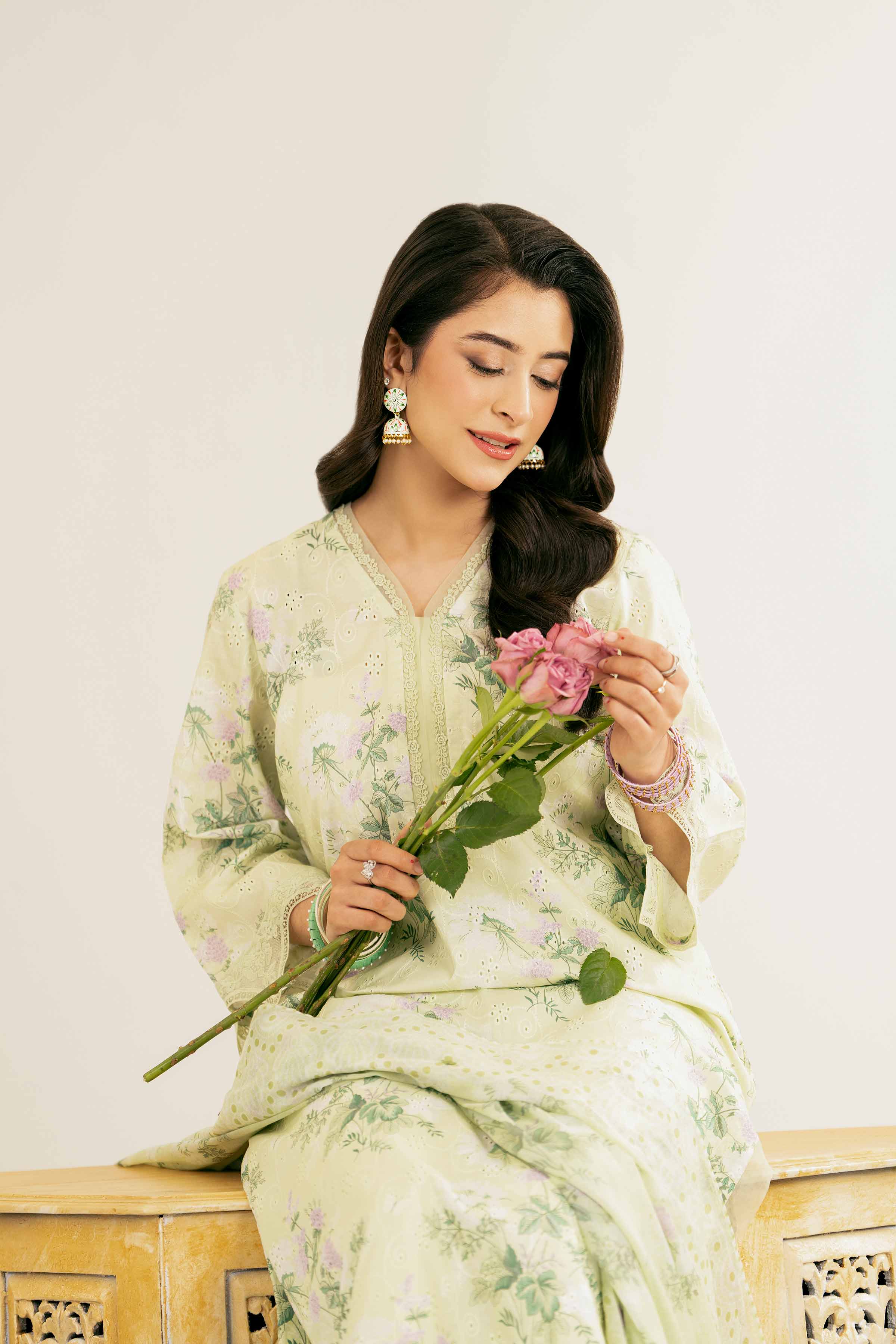 3 Piece - Printed Suit - PE25-107 - Image 5