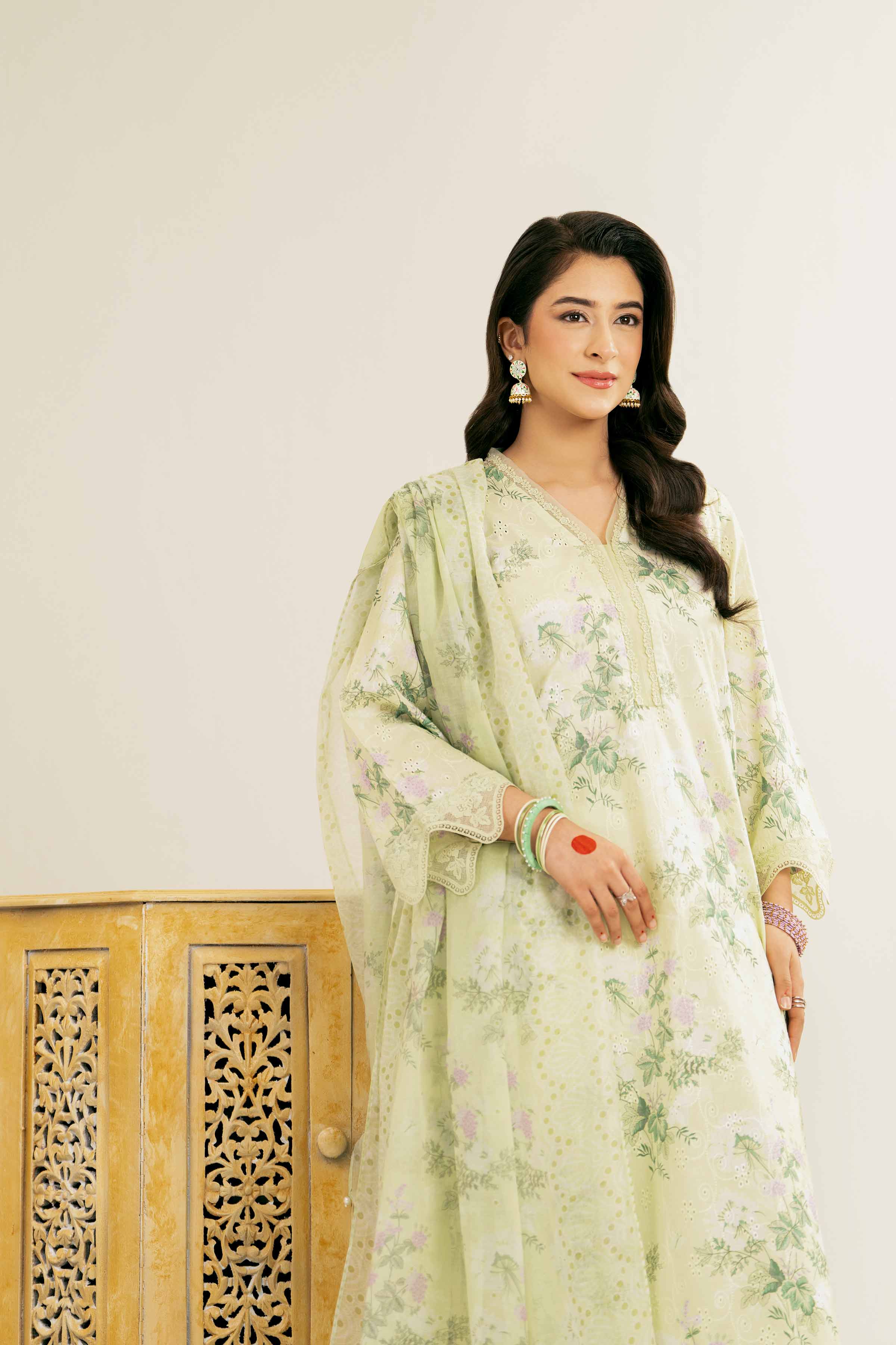 3 Piece - Printed Suit - PE25-107 - Image 6