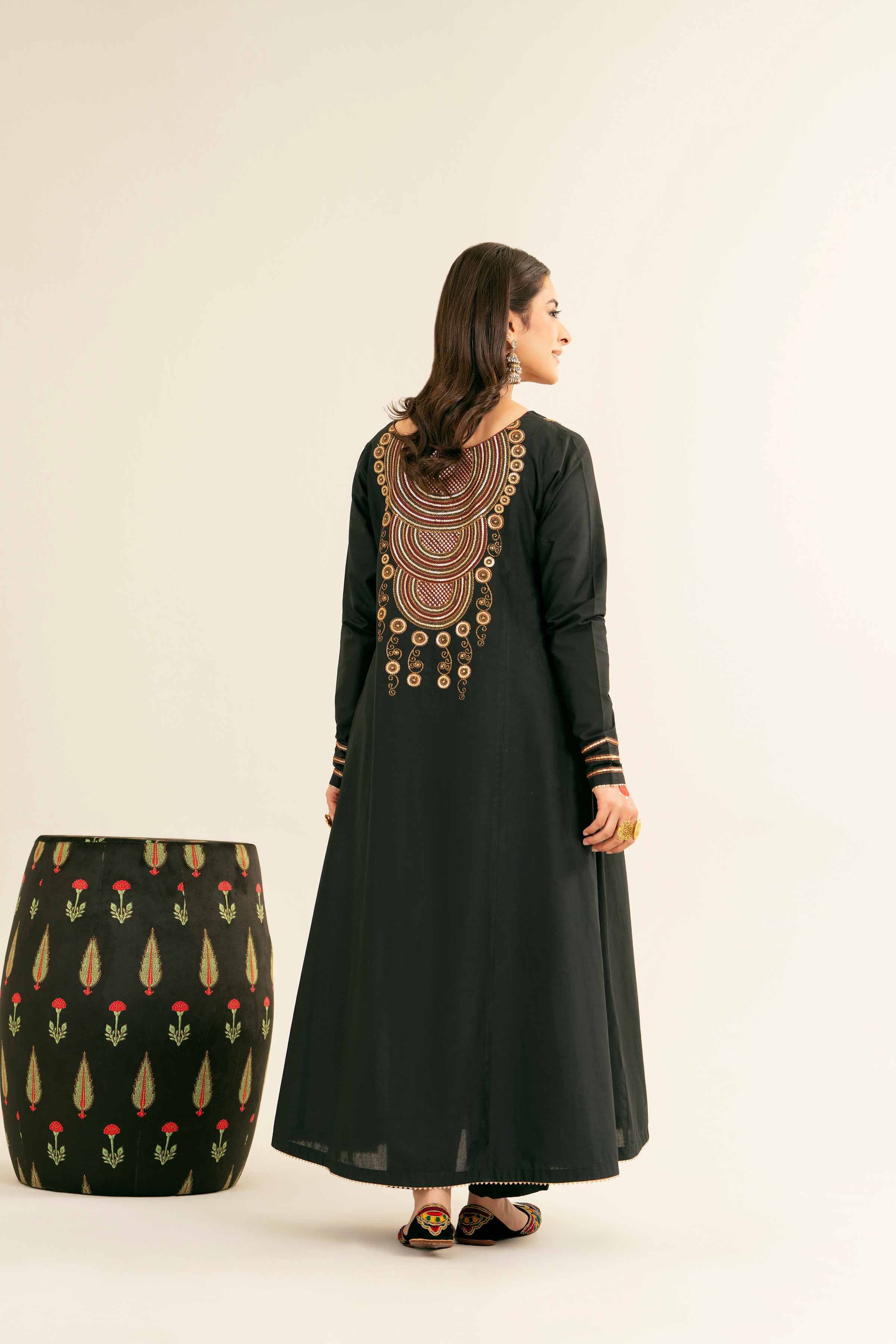 Embroidered Dress - PE25-113 - Image 3