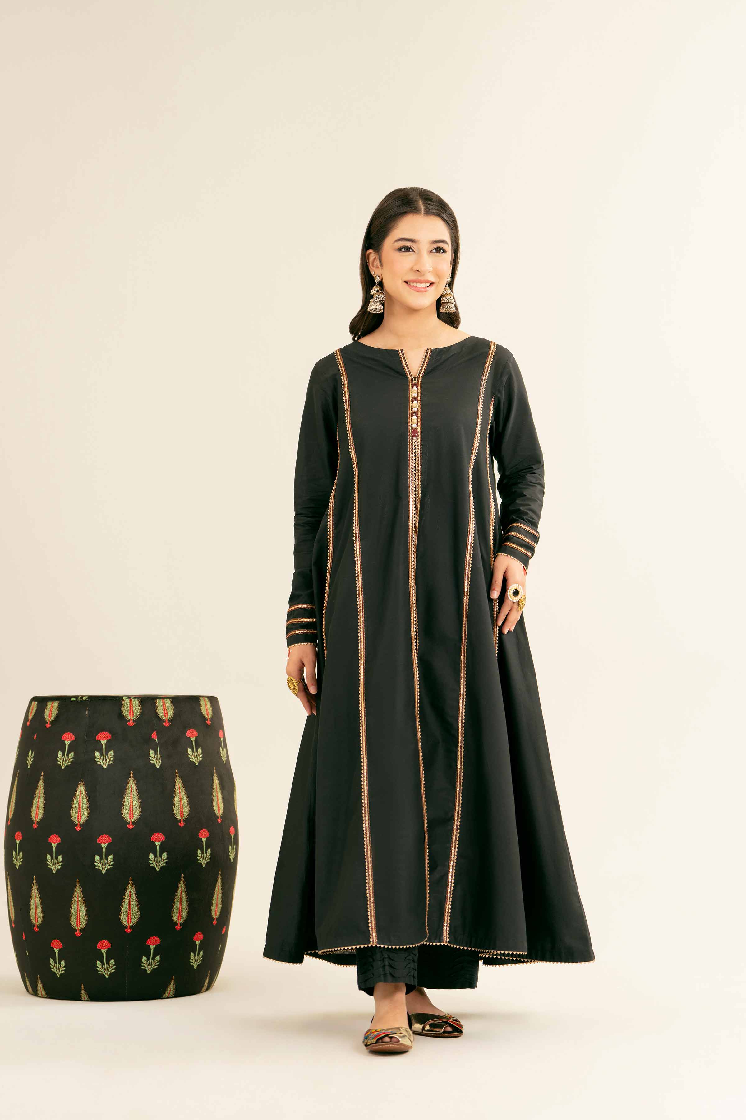 Embroidered Dress - PE25-113 - Image 5