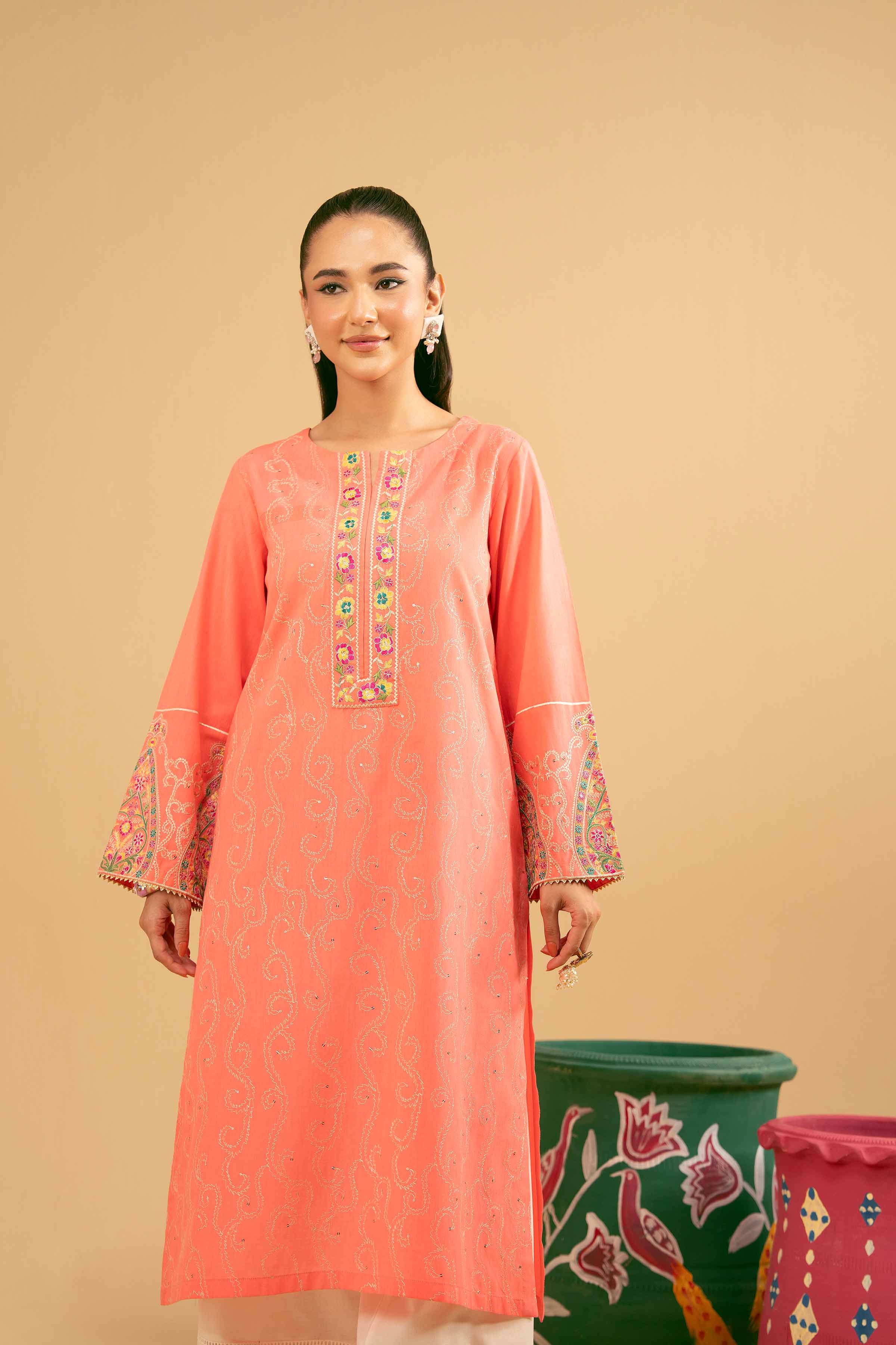 Embroidered Shirt - PE25-117 - Image 7