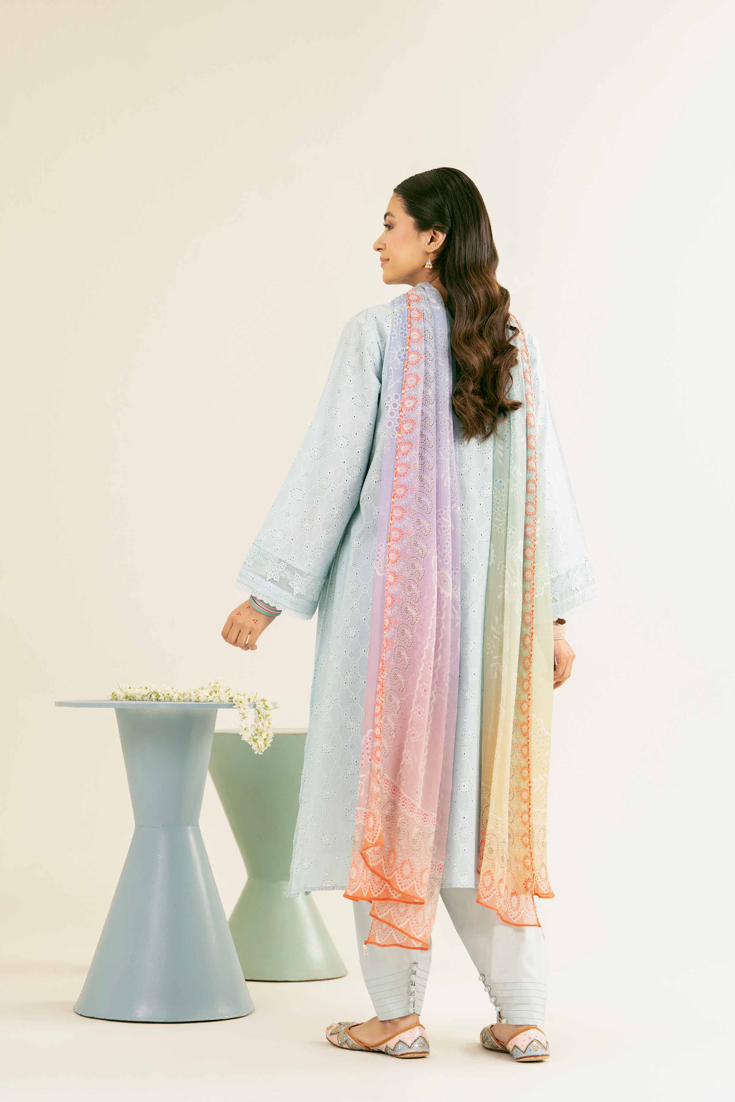 3 Piece - Printed Suit - PE25-120 - Image 3