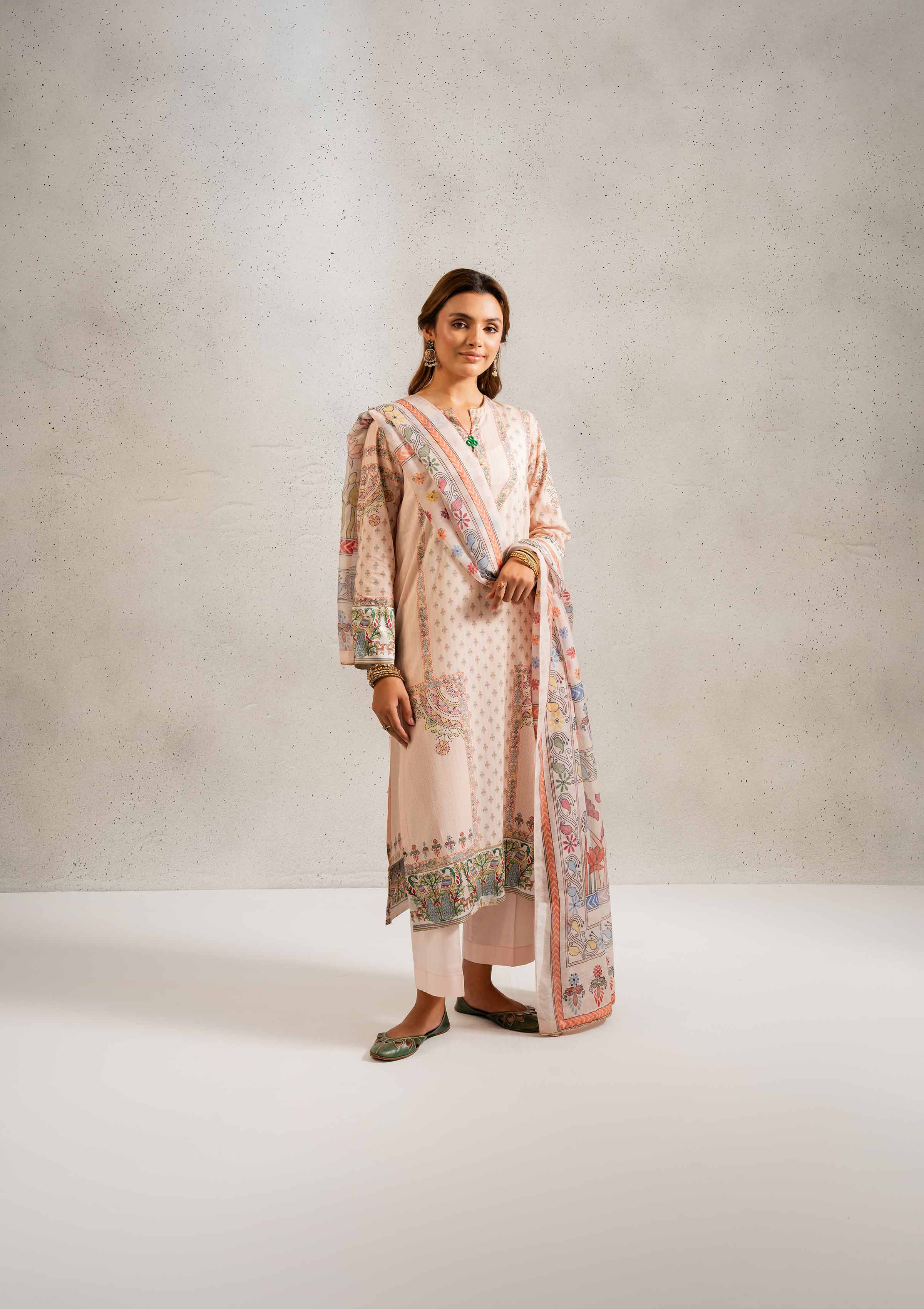 3 Piece - Printed Suit - PE25-127 - Image 4
