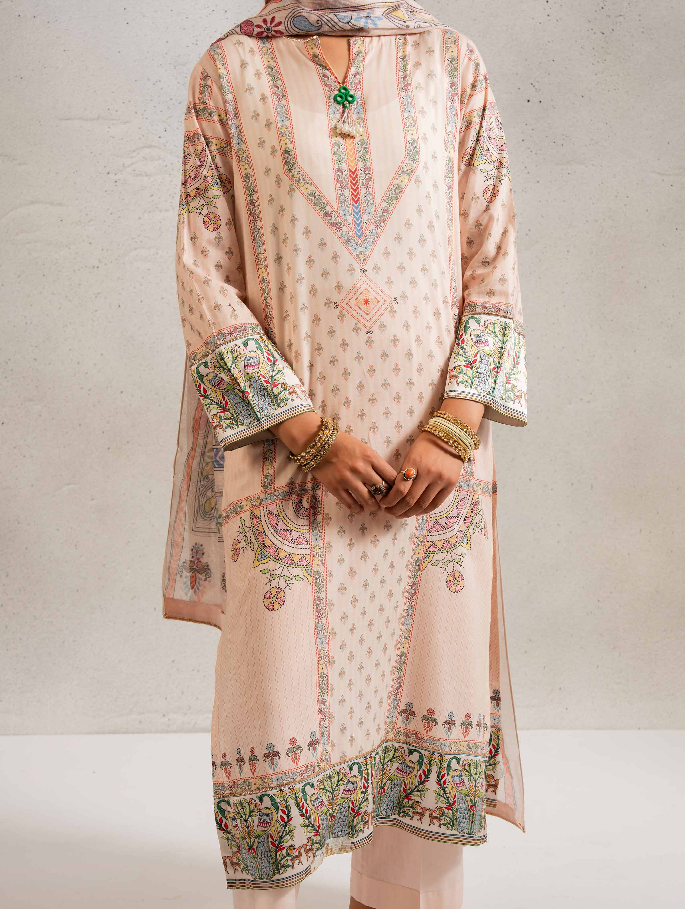 3 Piece - Printed Suit - PE25-127 - Image 6