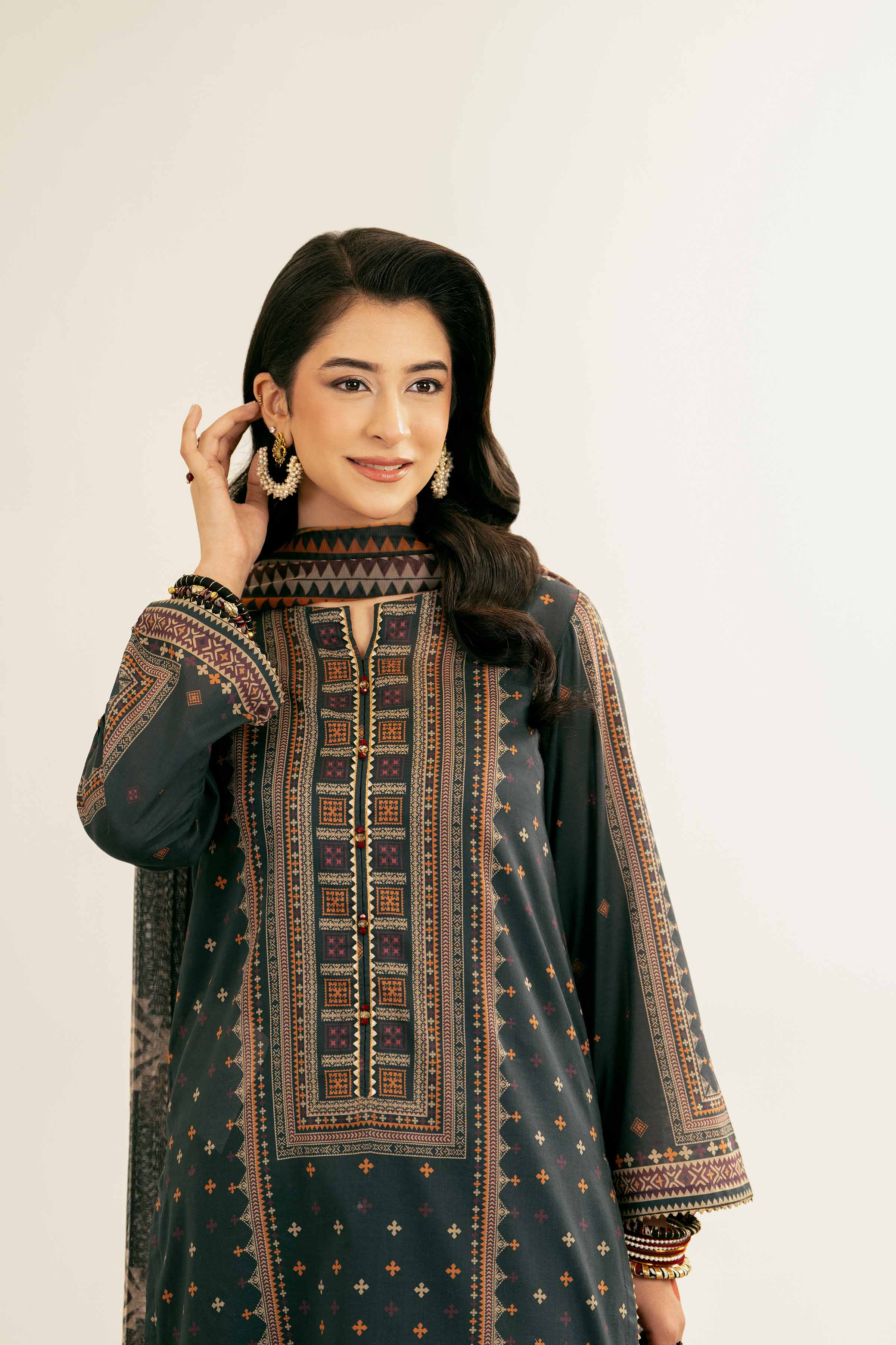 3 Piece - Printed Suit - PE25-164 - Image 6