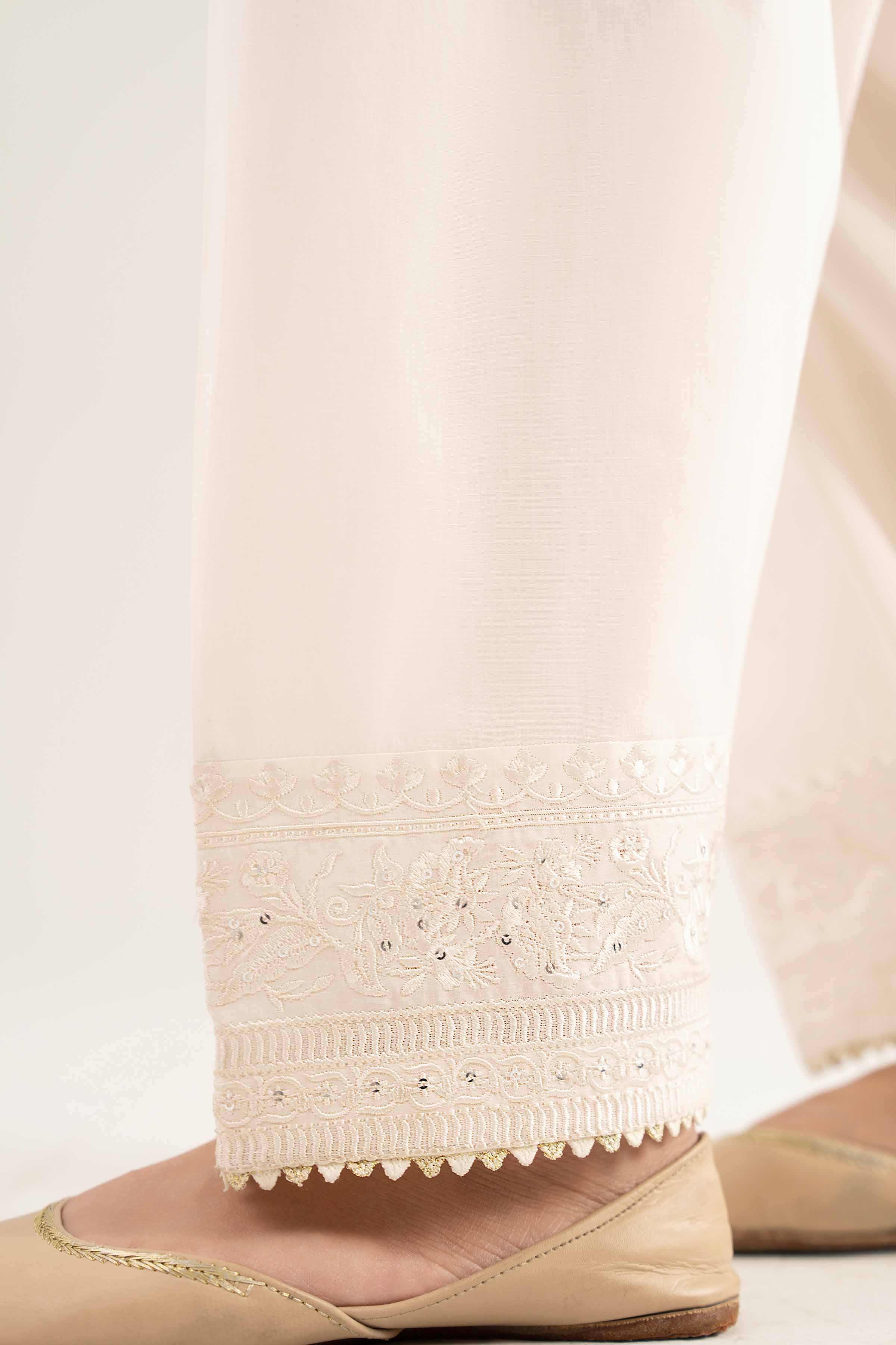 Embroidered Shalwar - PE25-214 - Image 4