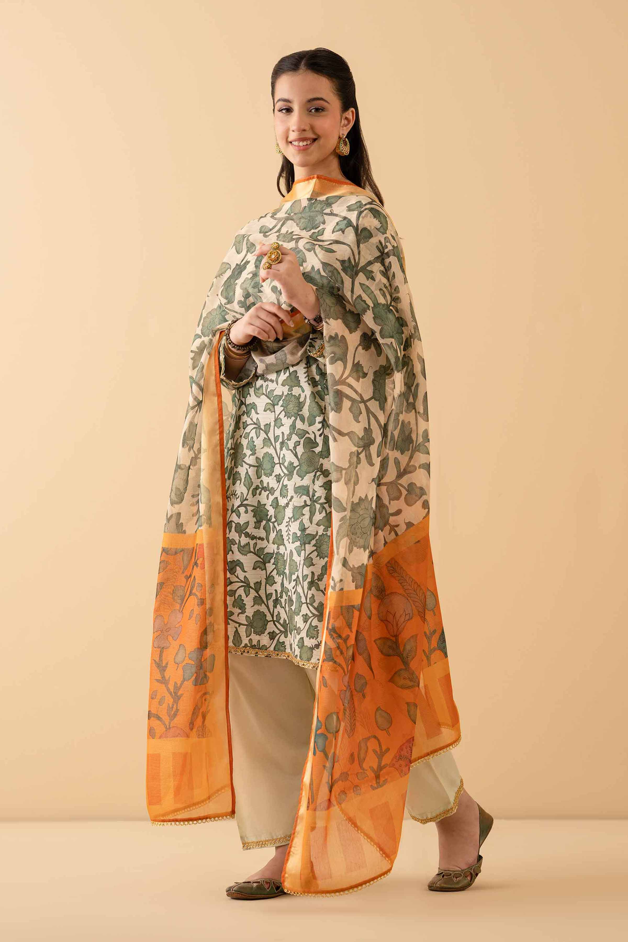 3 Piece - Printed Suit - PE25-217 - Image 2