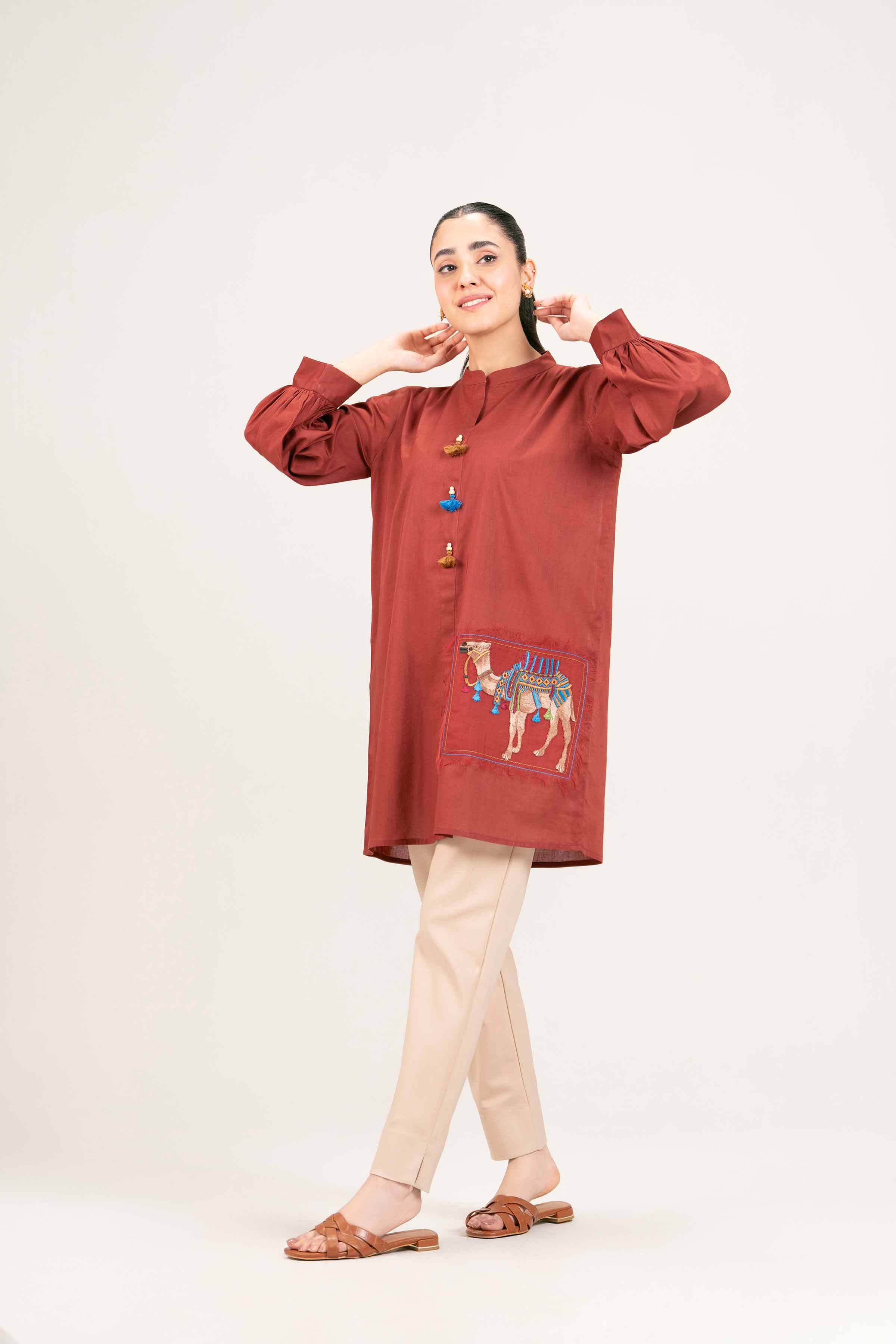 Embroidered Tunic - PE25-25 - Image 4