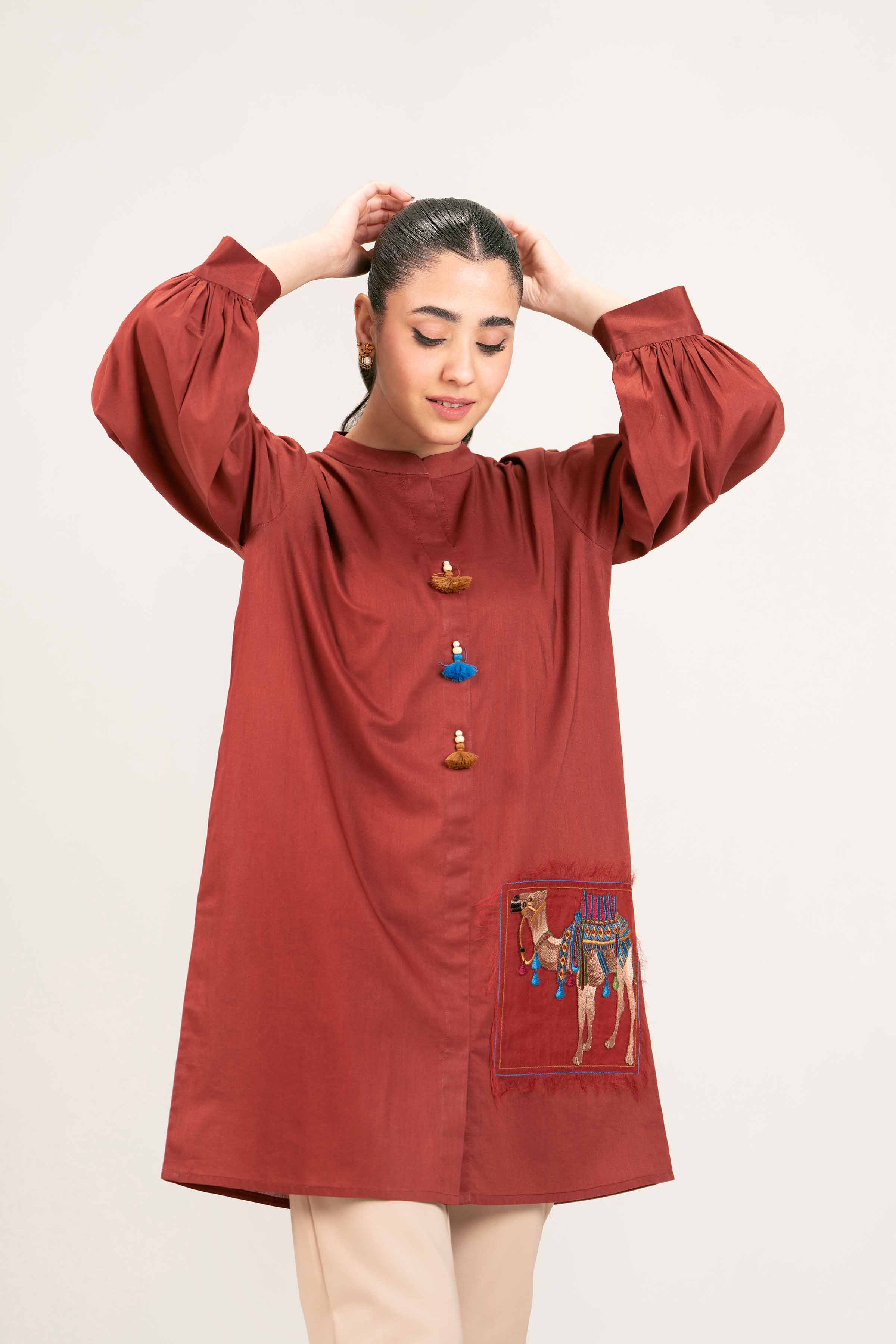 Embroidered Tunic - PE25-25 - Image 5