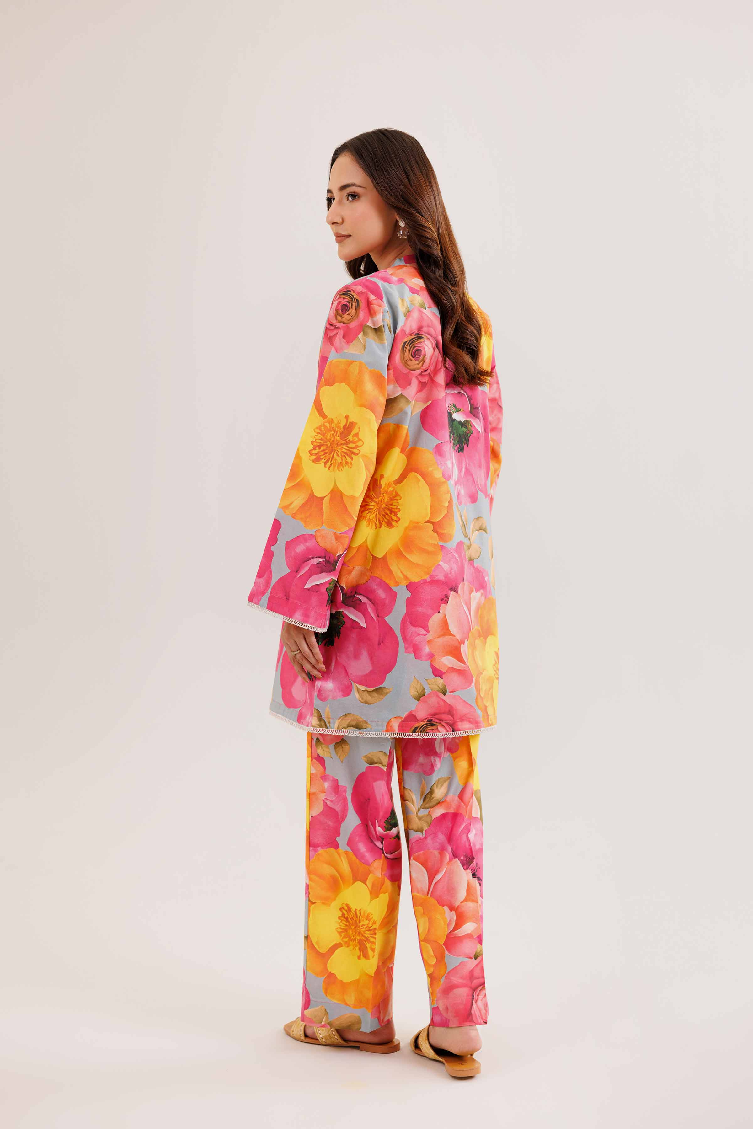 2 Piece - Printed Suit - PE25-273 - Image 3