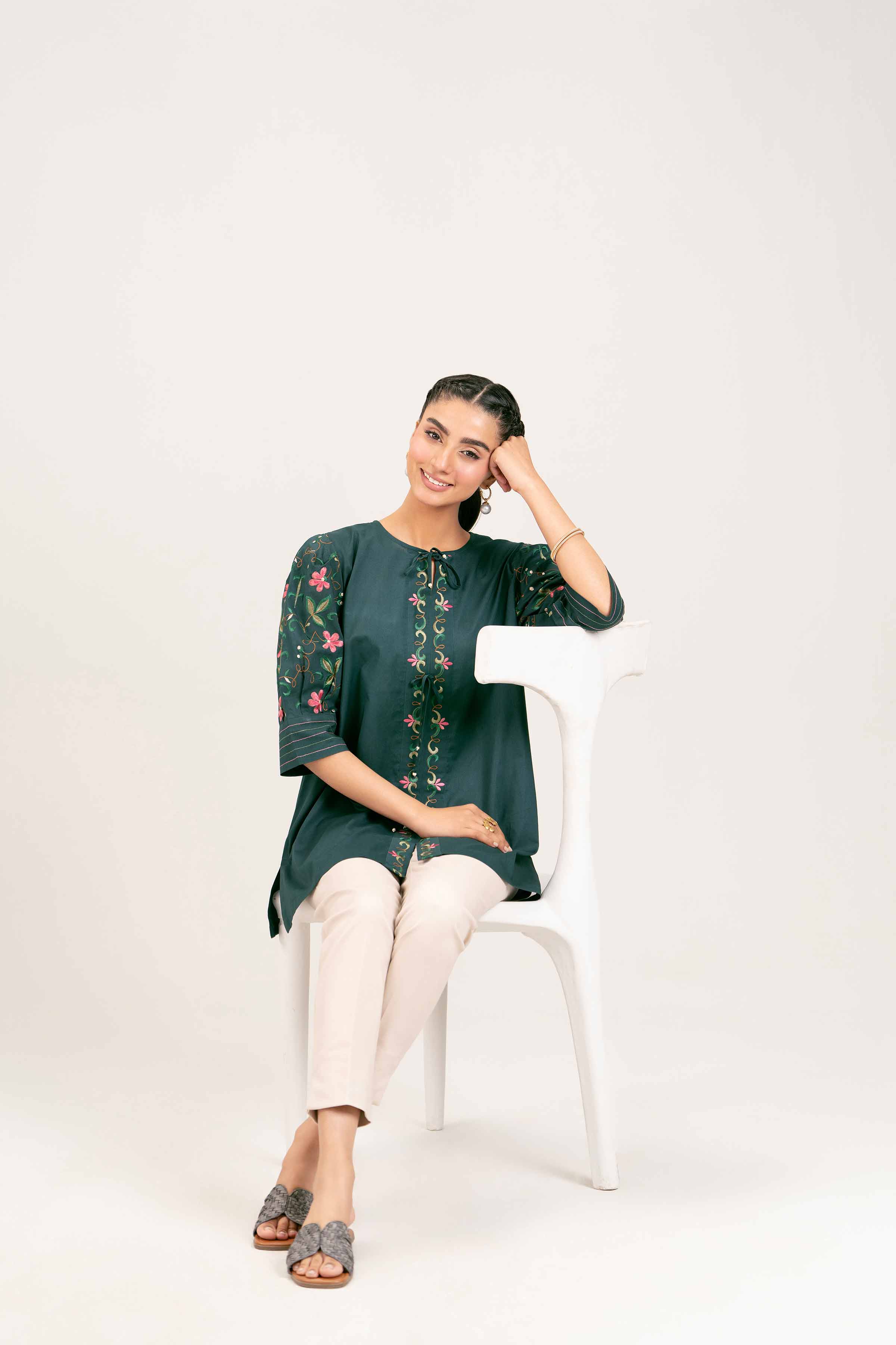 Embroidered Tunic - PE25-28 - Image 7