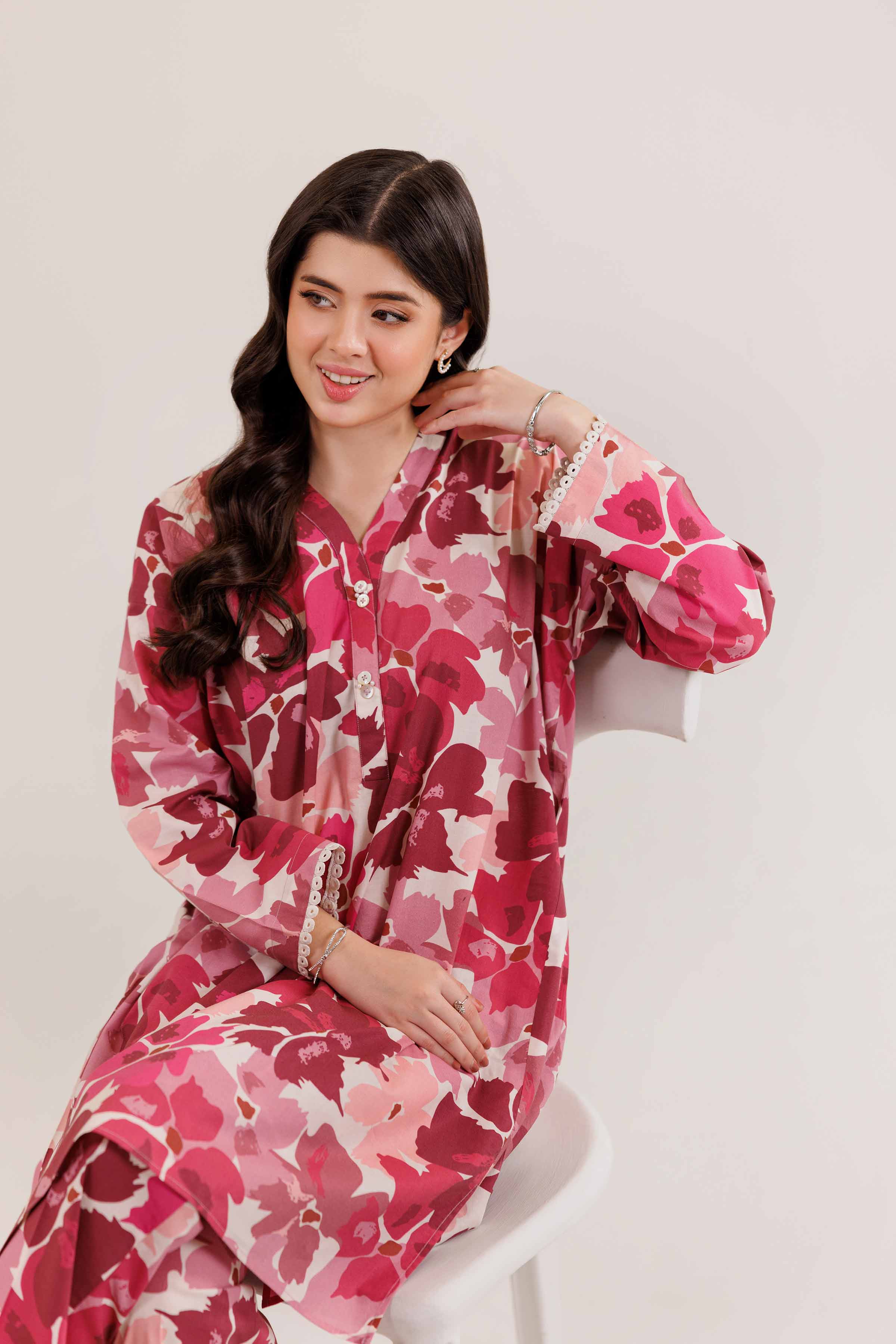 2 Piece - Printed Suit - PE25-282 - Image 3