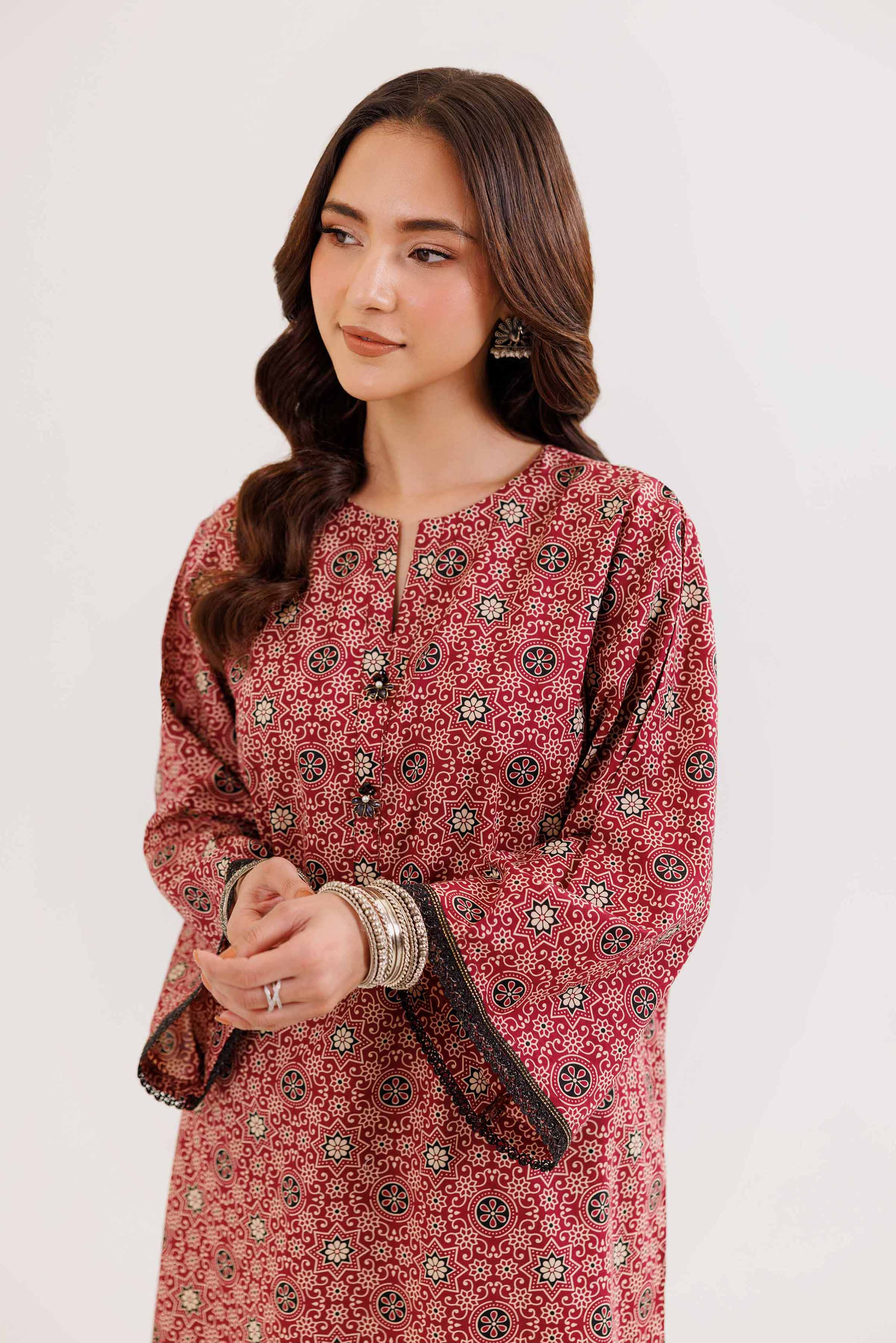 2 Piece - Printed Suit - PE25-293 - Image 2