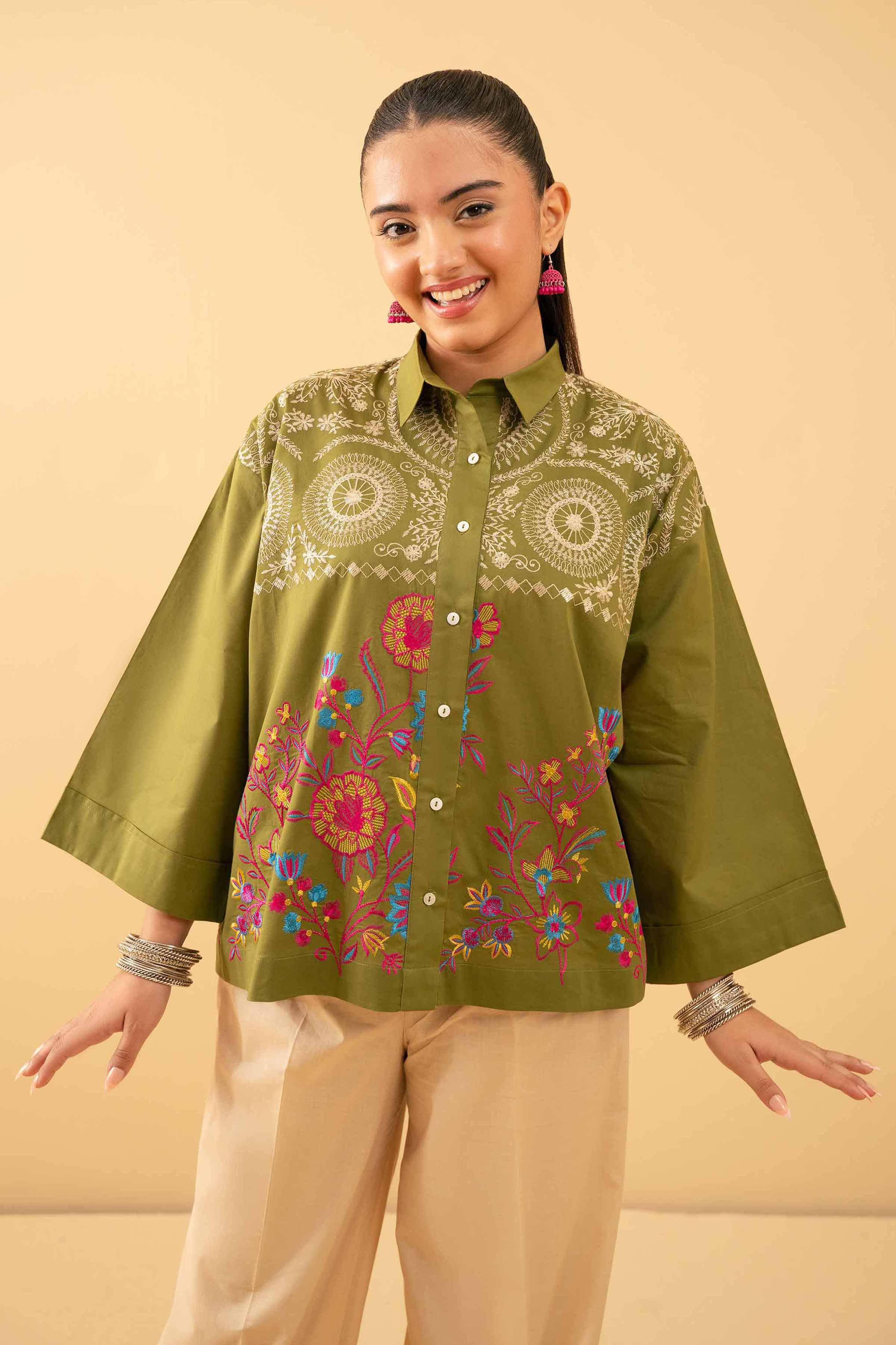 Embroidered Tunic - PE25-301 - Image 2