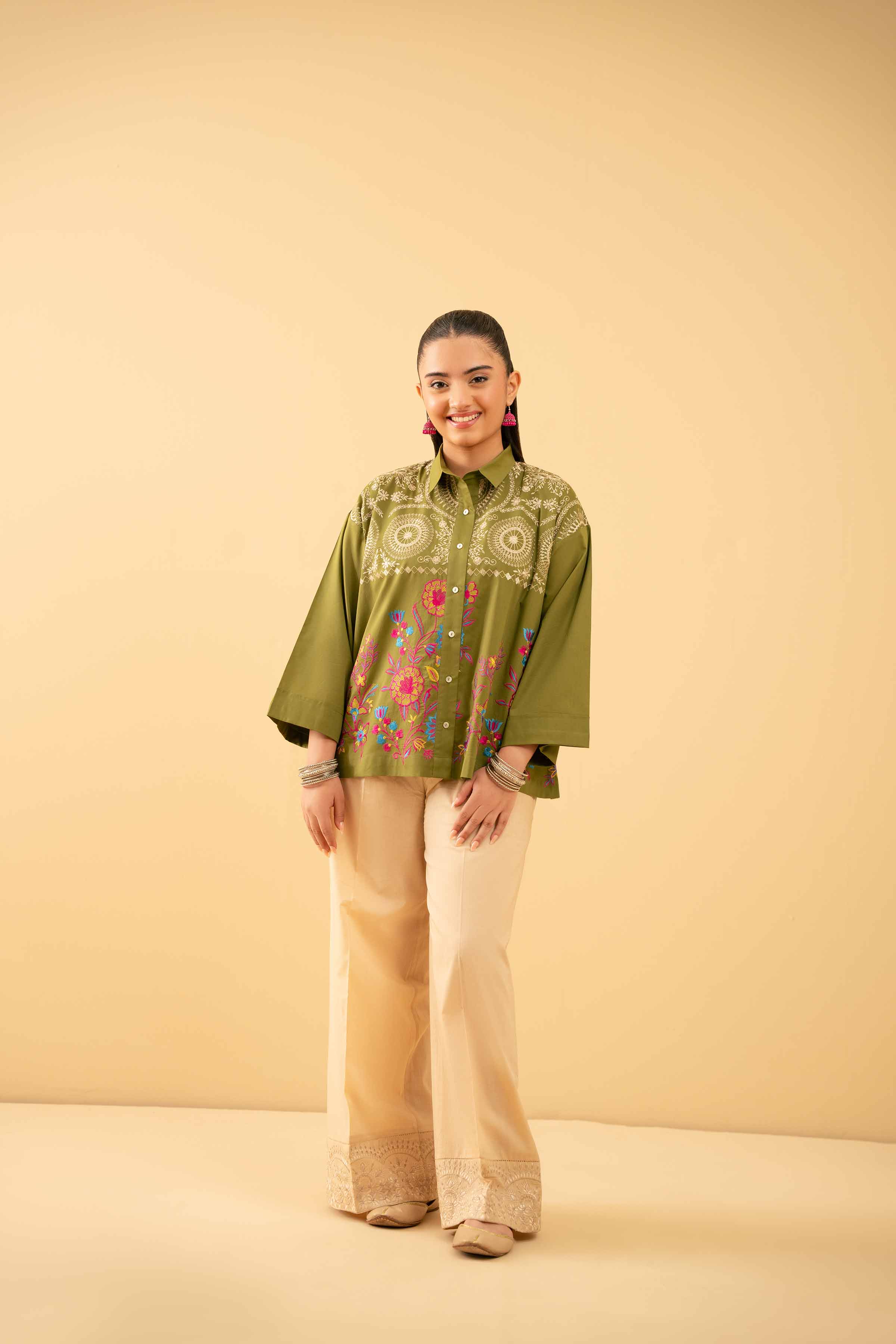 Embroidered Tunic - PE25-301 - Image 3