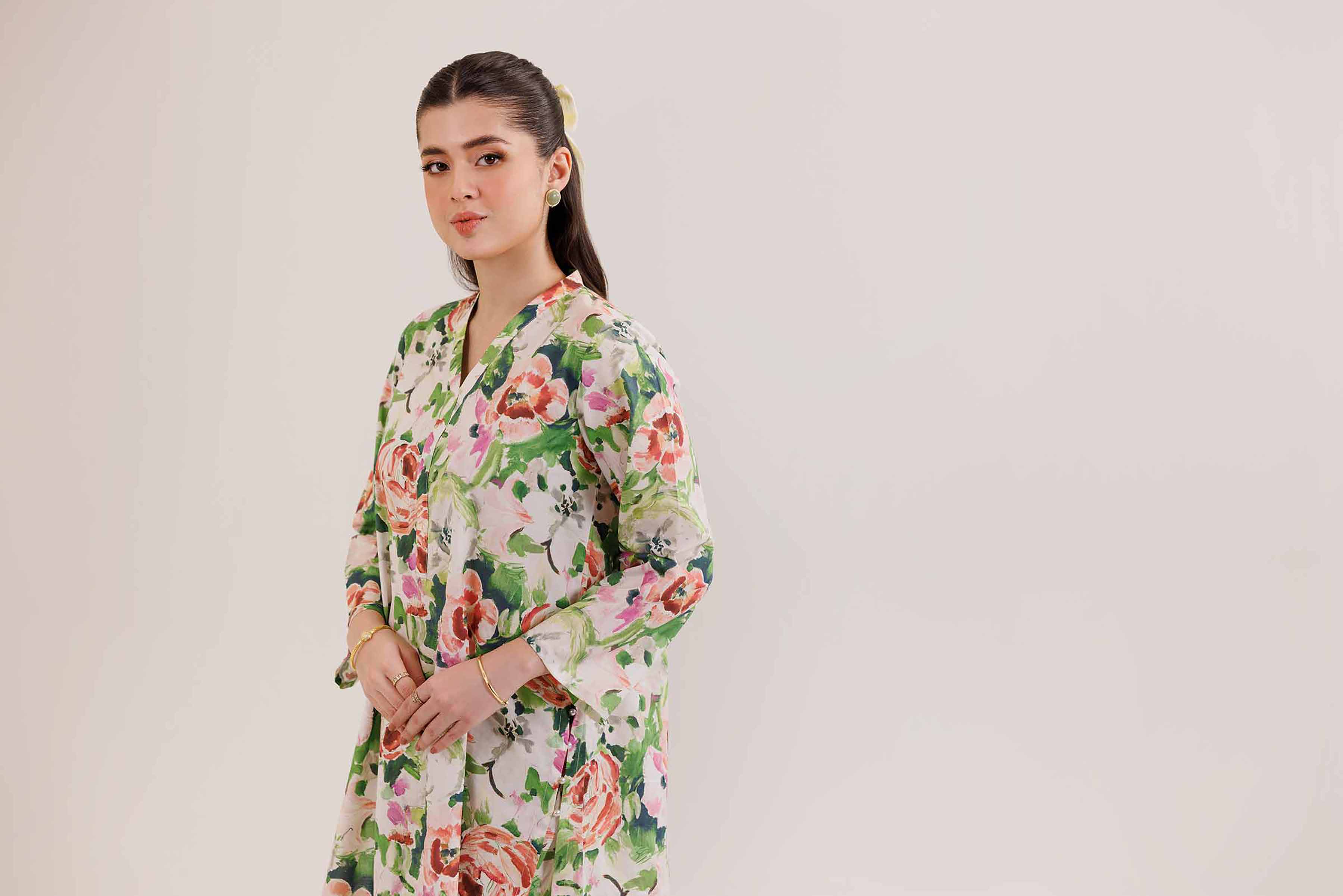 2 Piece - Printed Suit - PE25-306 - Image 3
