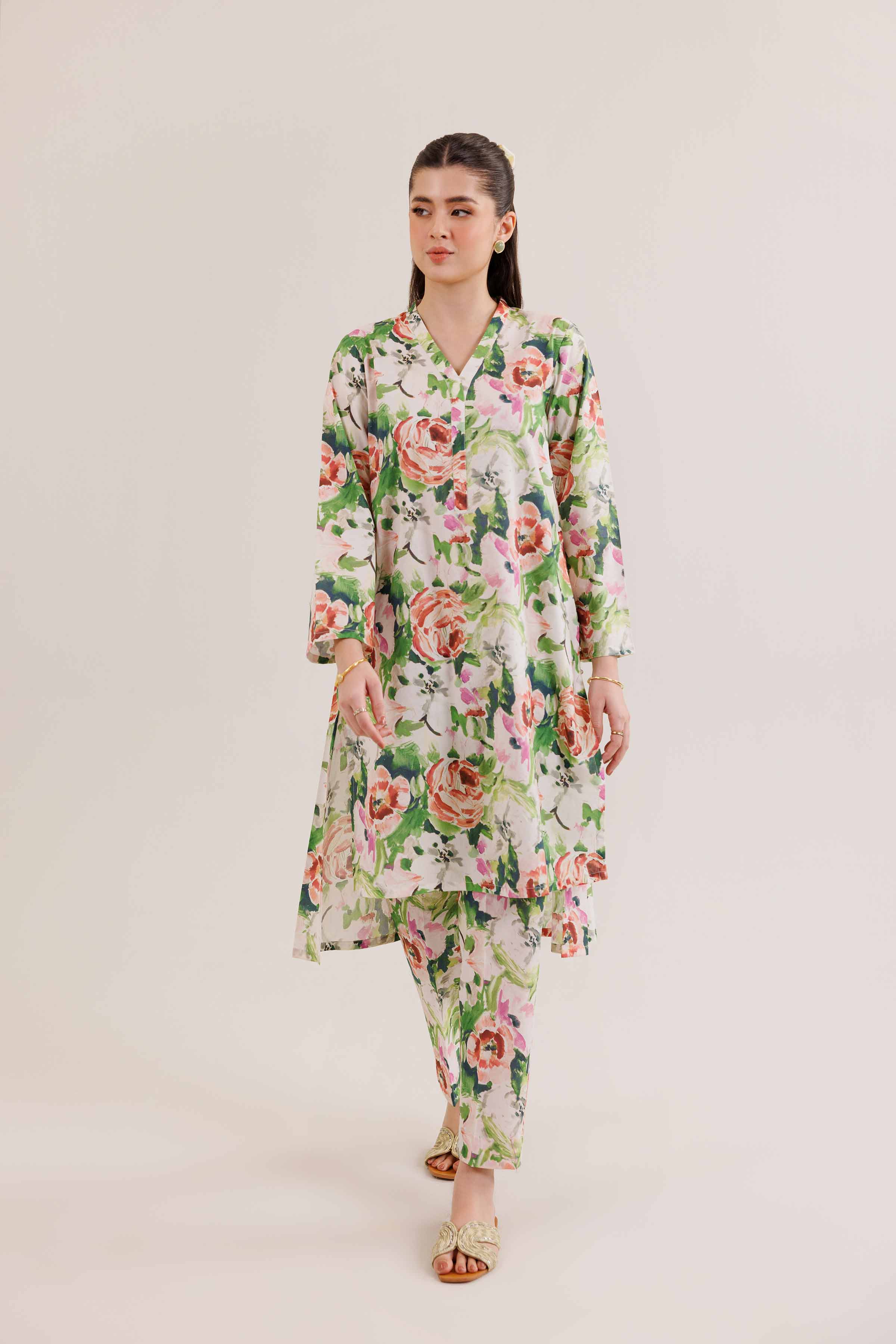 2 Piece - Printed Suit - PE25-306 - Image 5