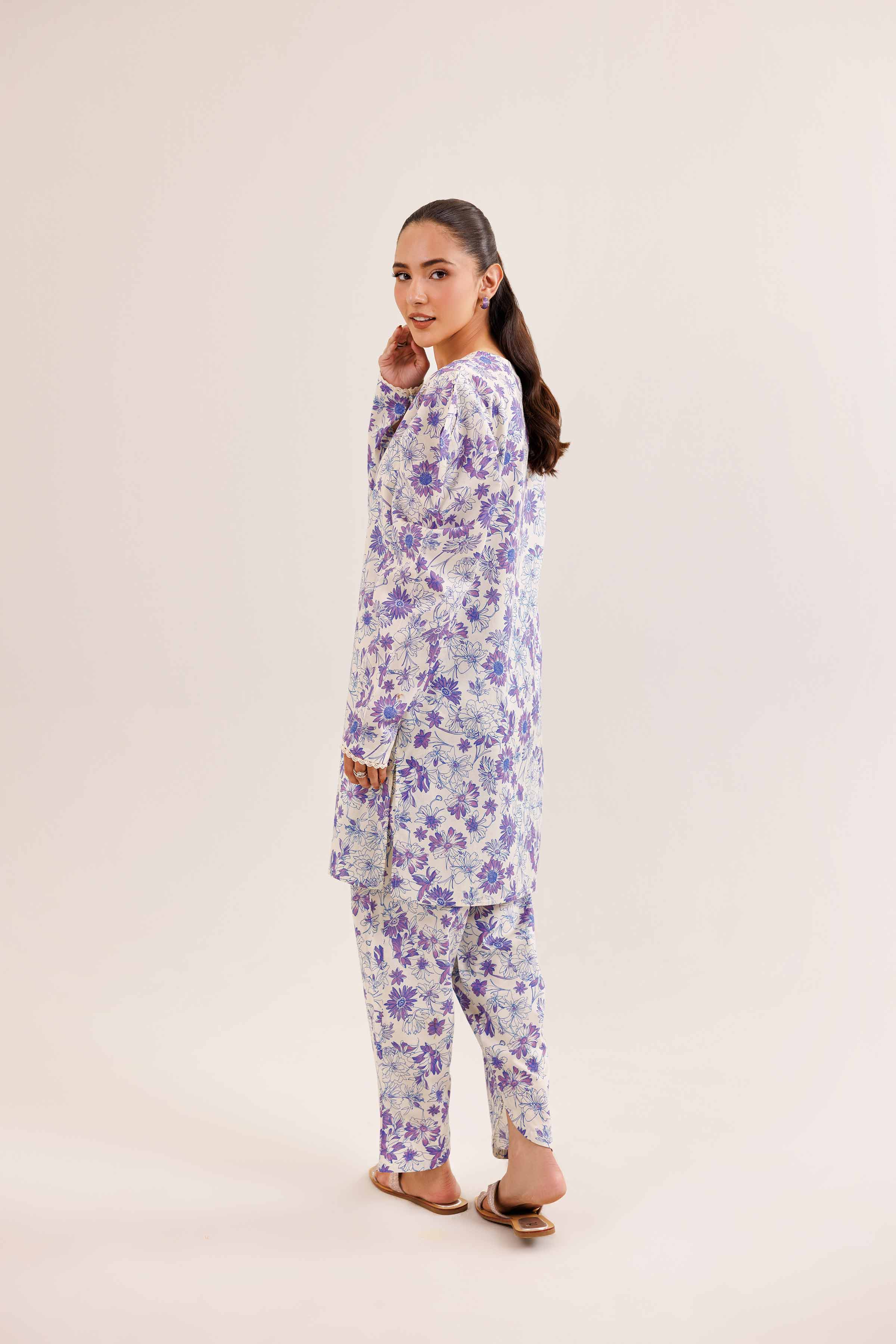 2 Piece - Printed Suit - PE25-310 - Image 3