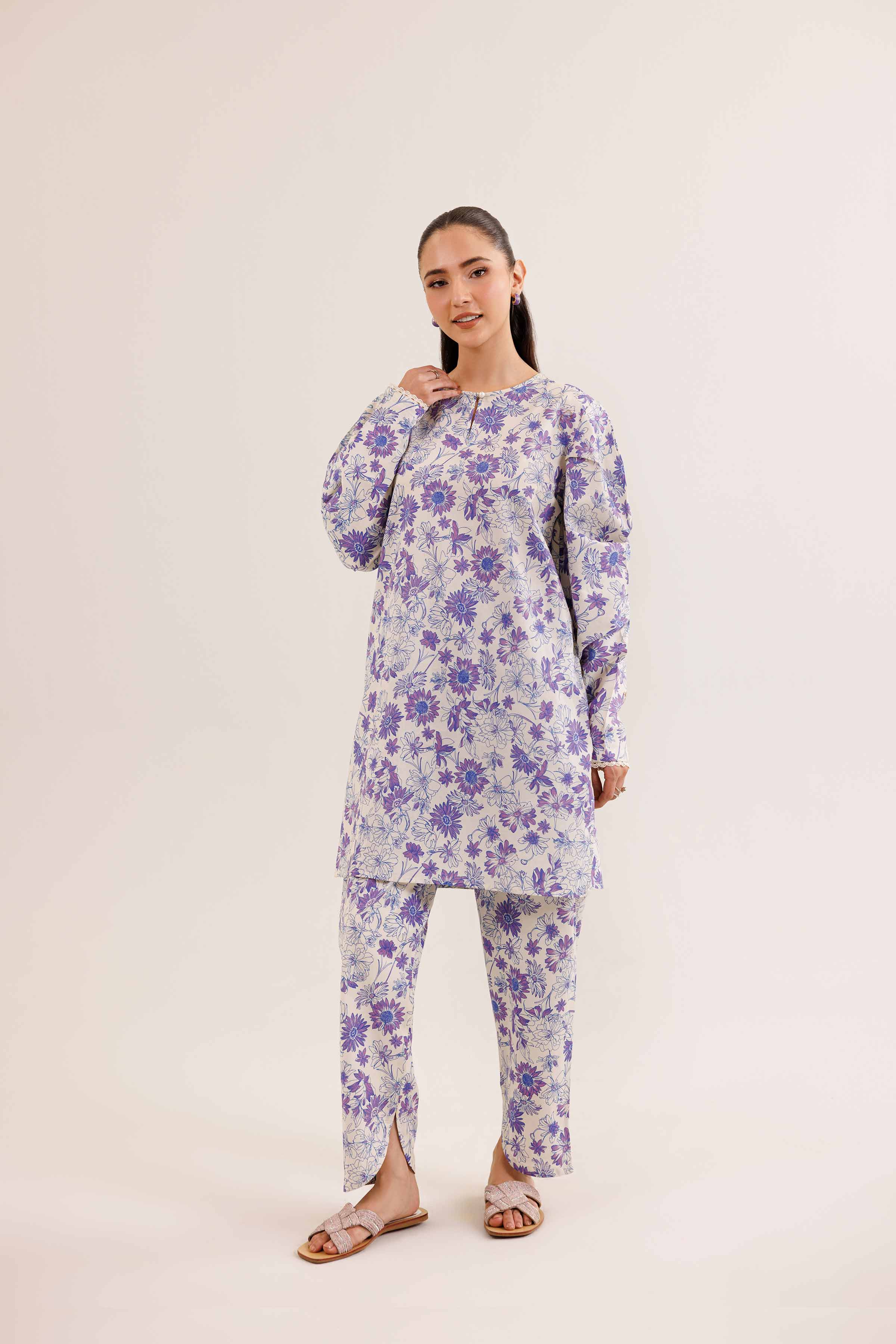 2 Piece - Printed Suit - PE25-310 - Image 4