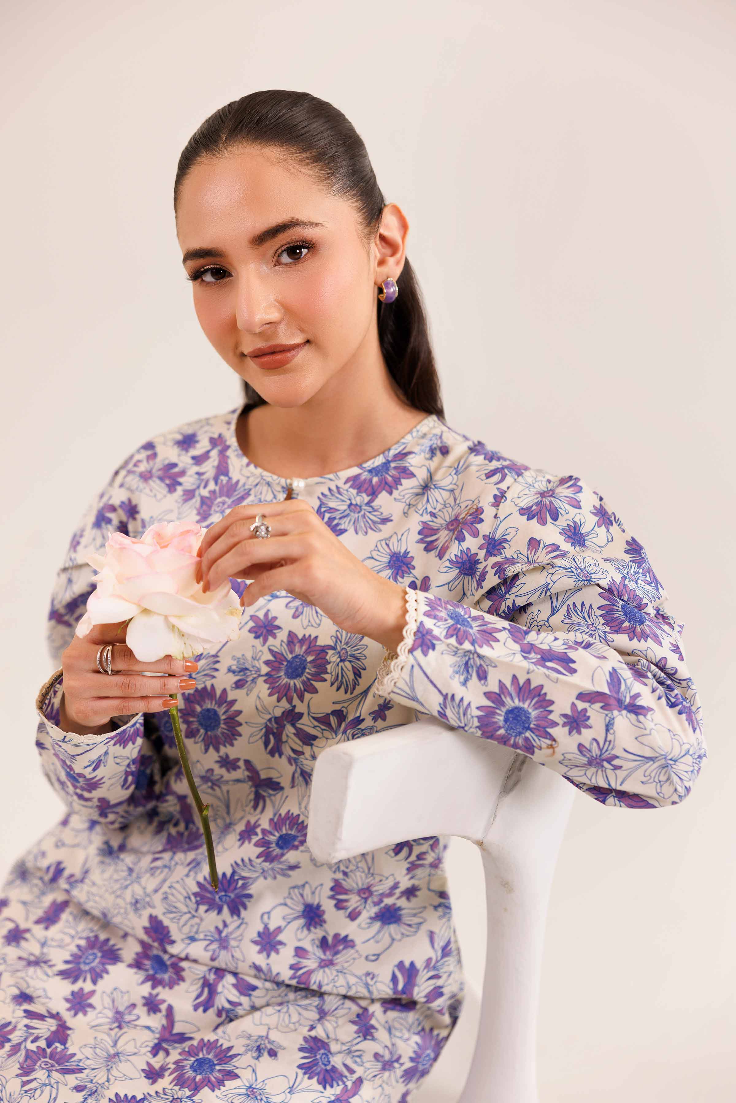 2 Piece - Printed Suit - PE25-310 - Image 5