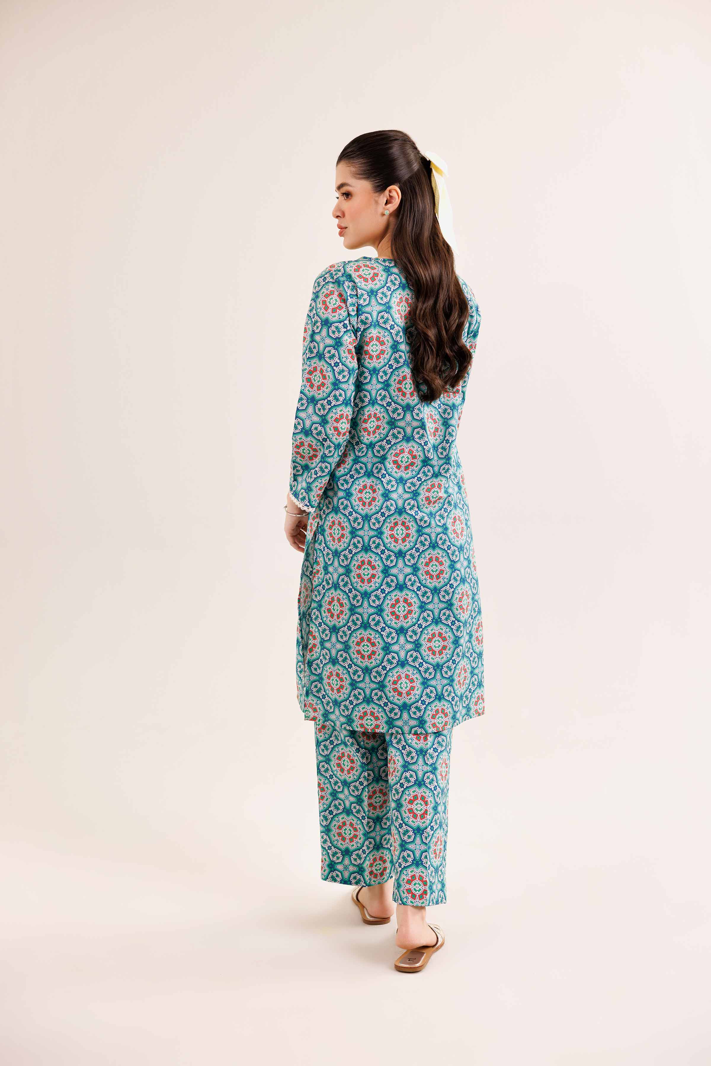 2 Piece - Printed Suit - PE25-313 - Image 3