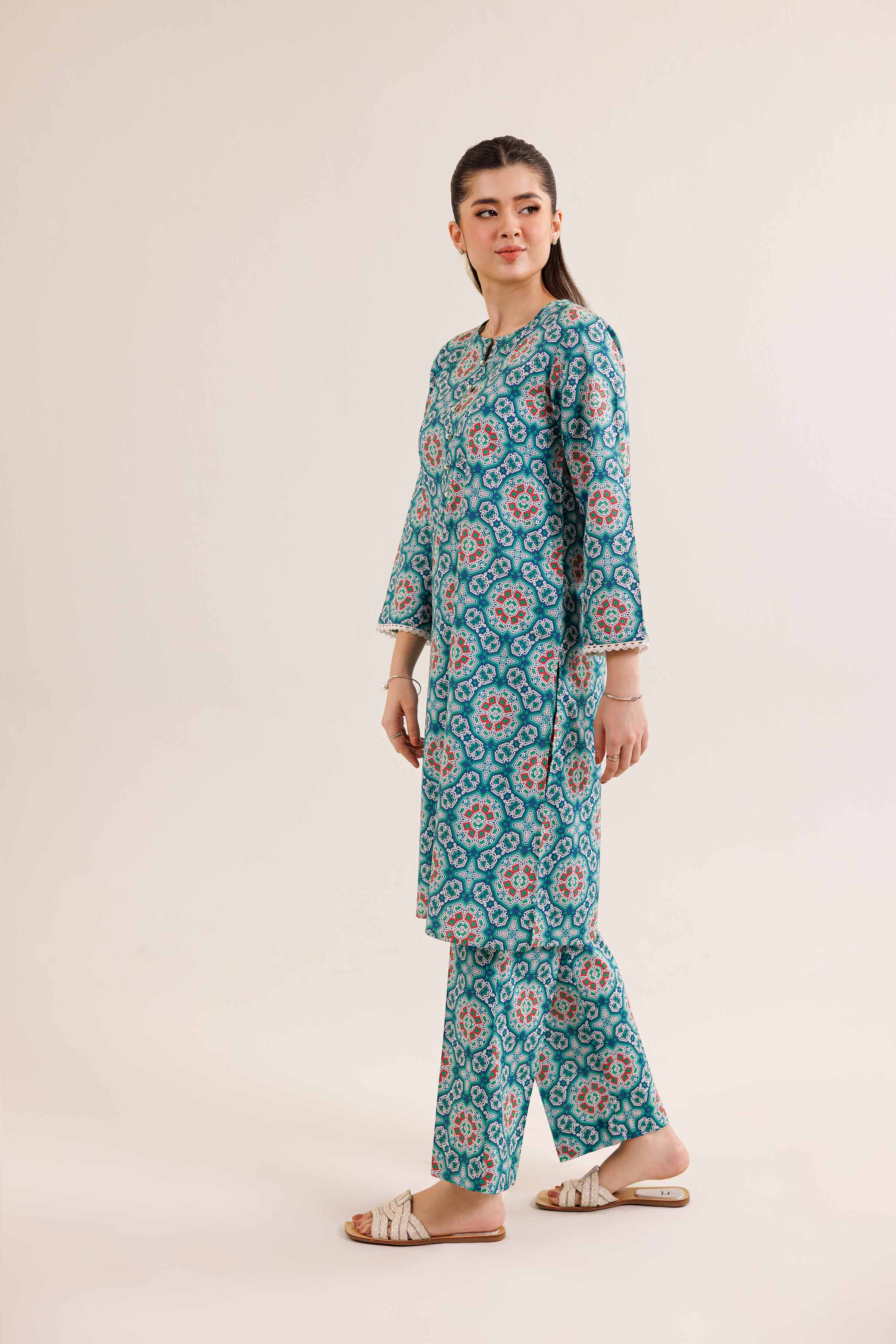2 Piece - Printed Suit - PE25-313 - Image 4