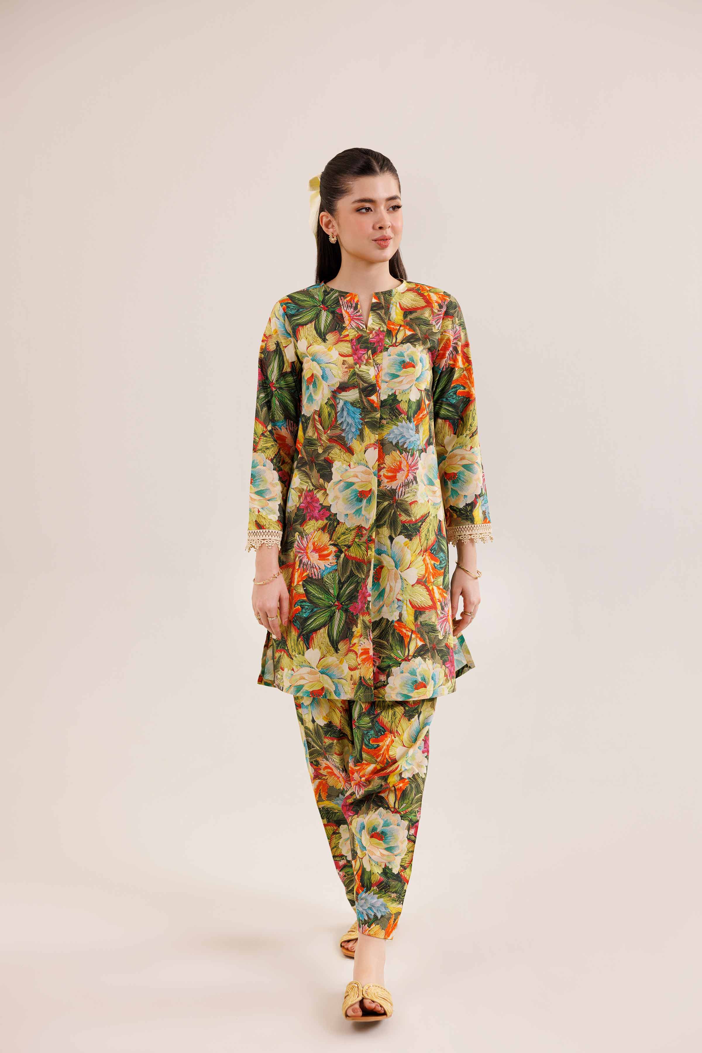 2 Piece - Printed Suit - PE25-322 - Image 4