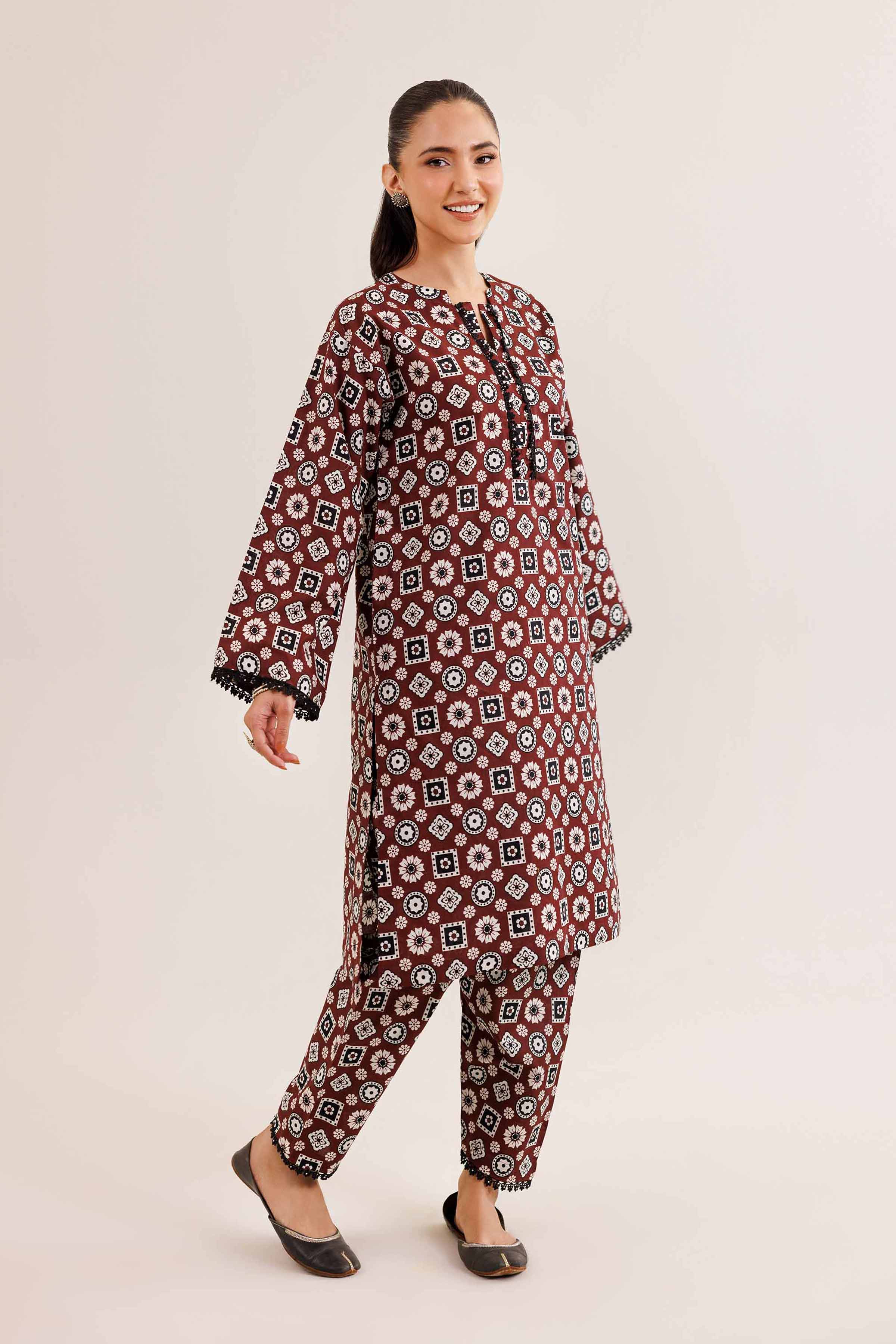 2 Piece - Printed Suit - PE25-345 - Image 2