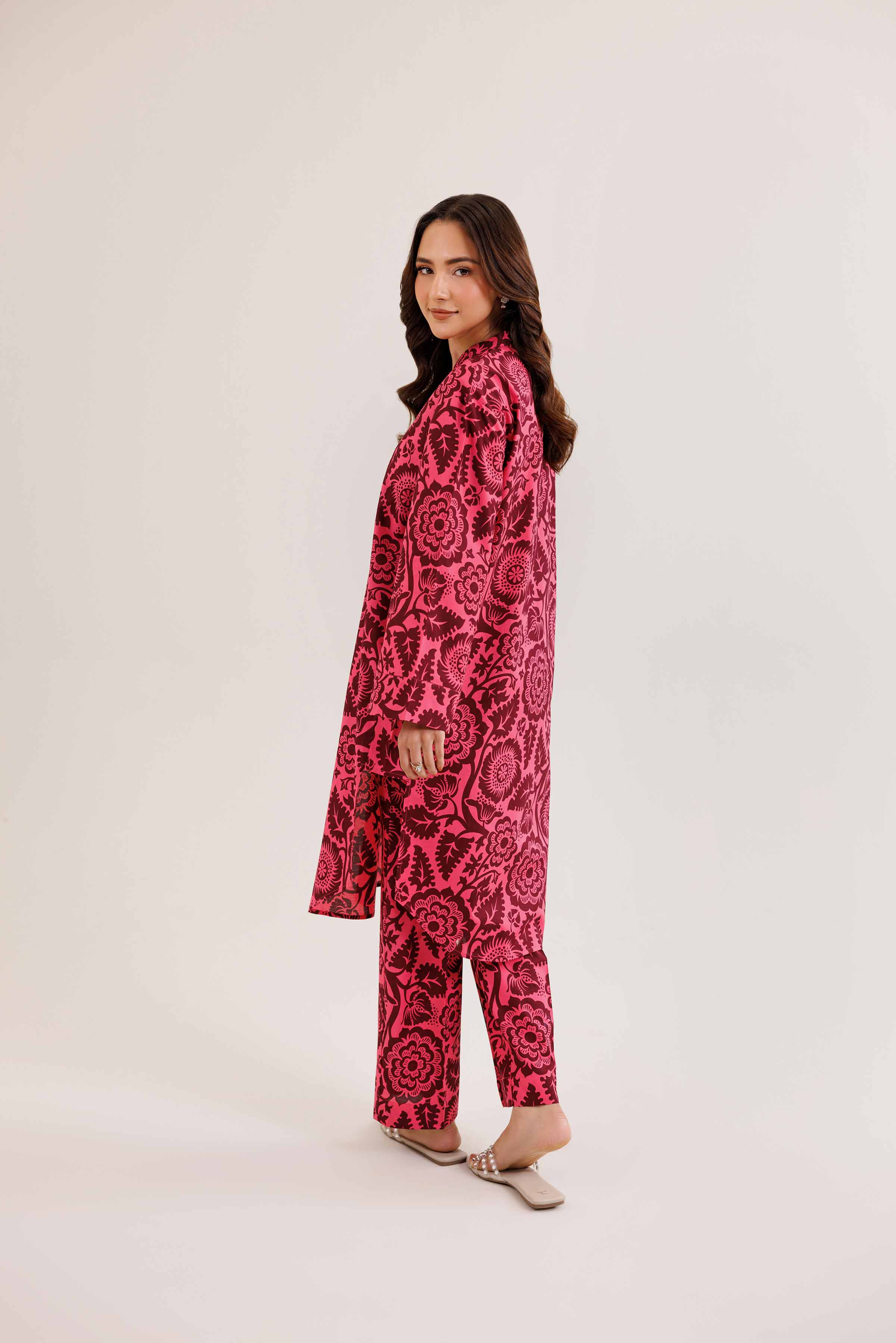 2 Piece - Printed Suit - PE25-346 - Image 3