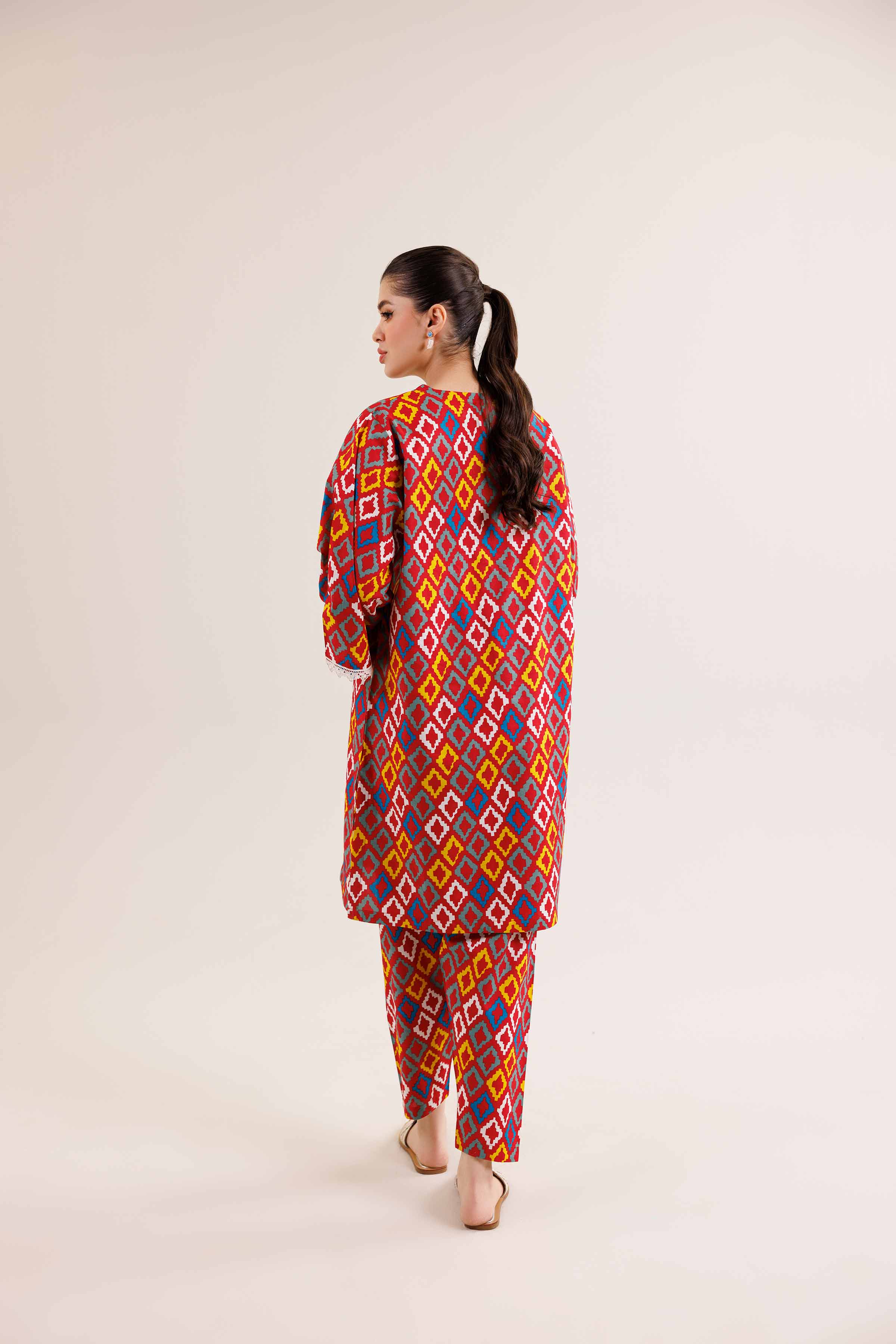 2 Piece - Printed Suit - PE25-369 - Image 3