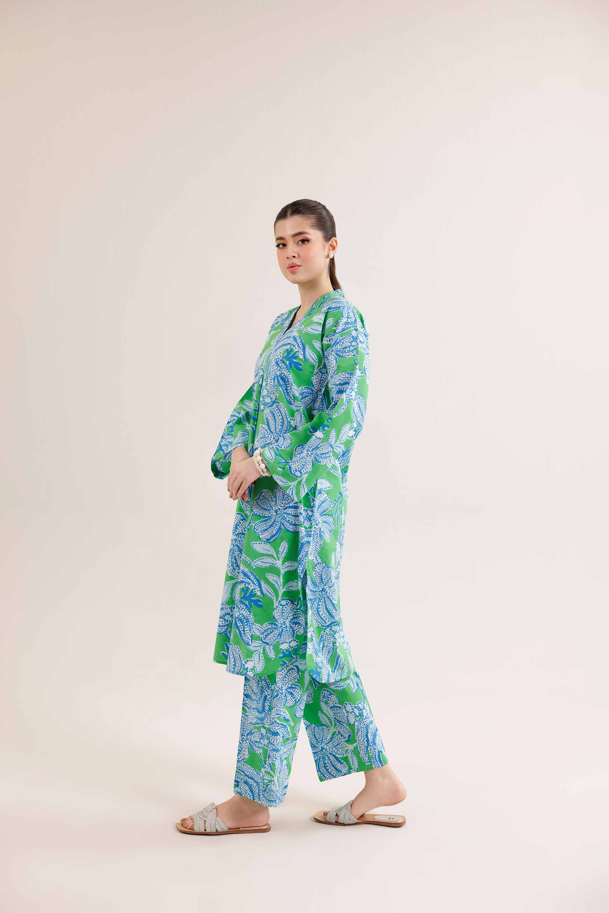 2 Piece - Printed Suit - PE25-396 - Image 4