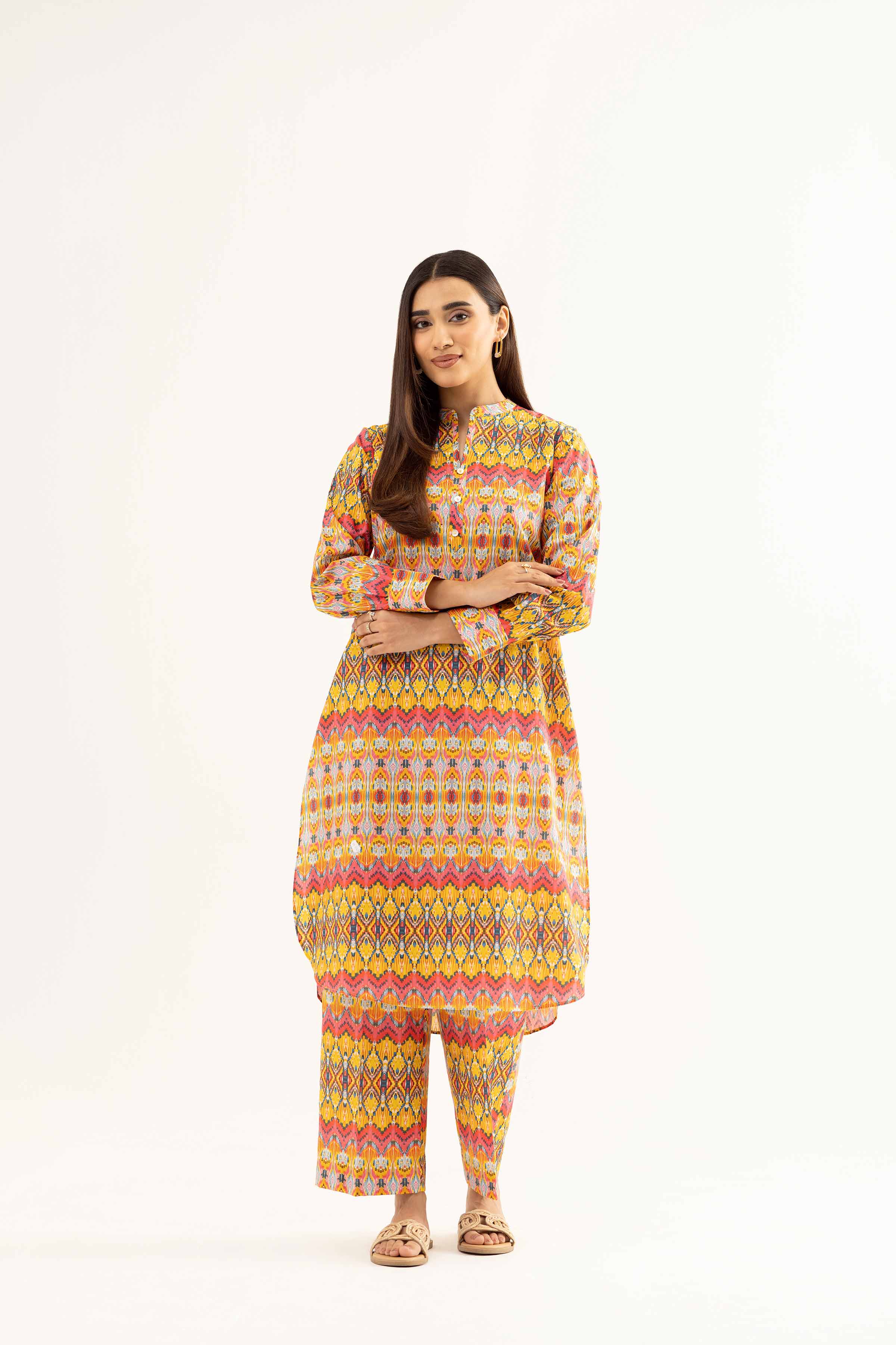 2 Piece - Printed Suit - PE25-398 - Image 6