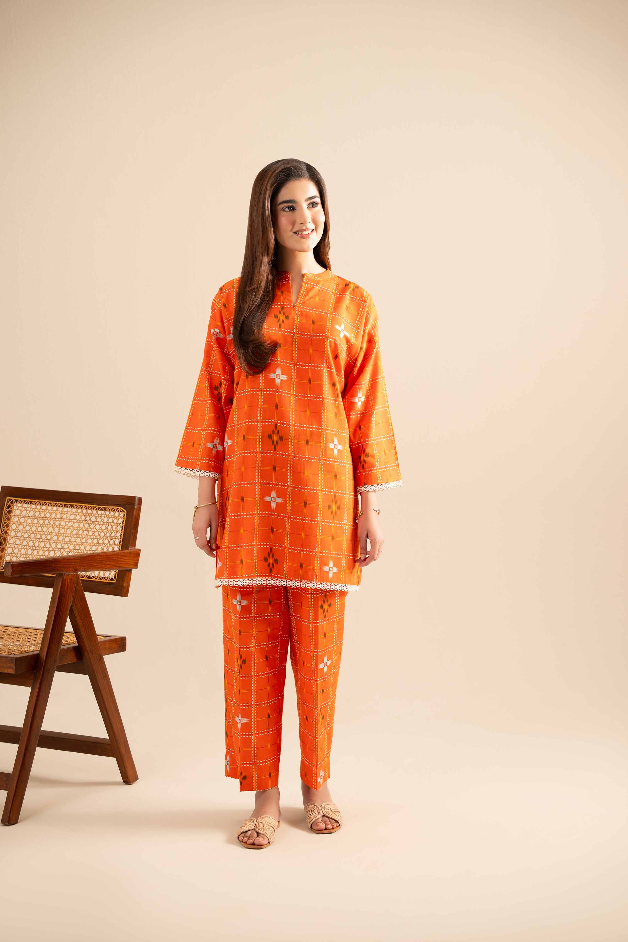 2 Piece - Printed Suit - PE25-404 - Image 4