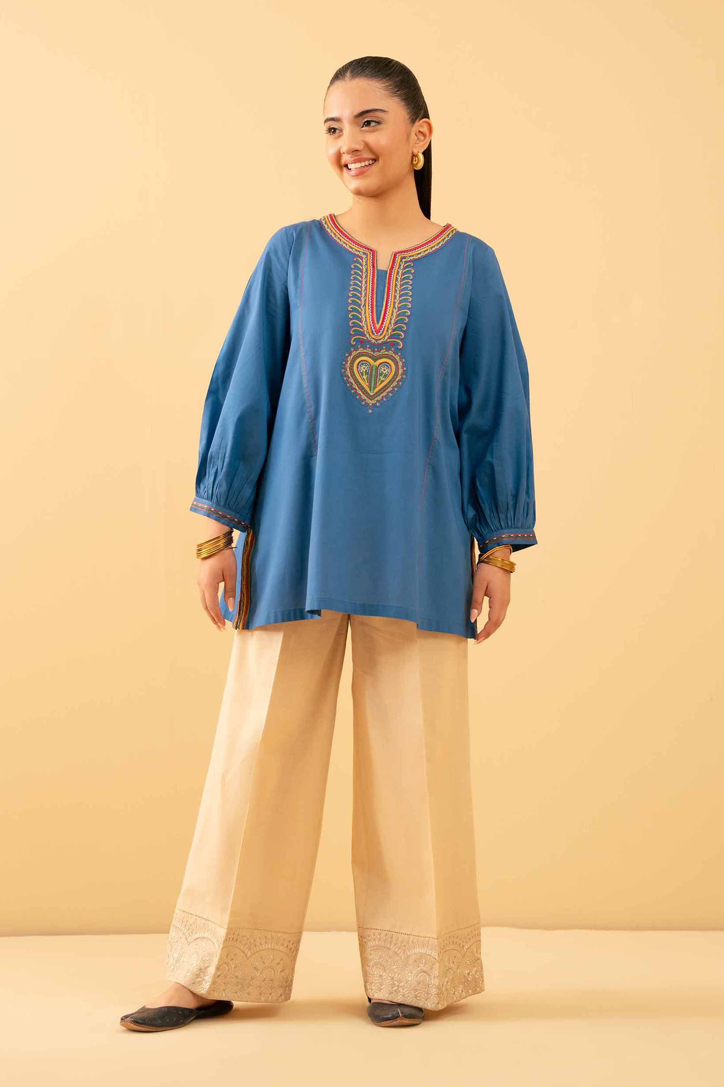 Embroidered Tunic - PE25-419