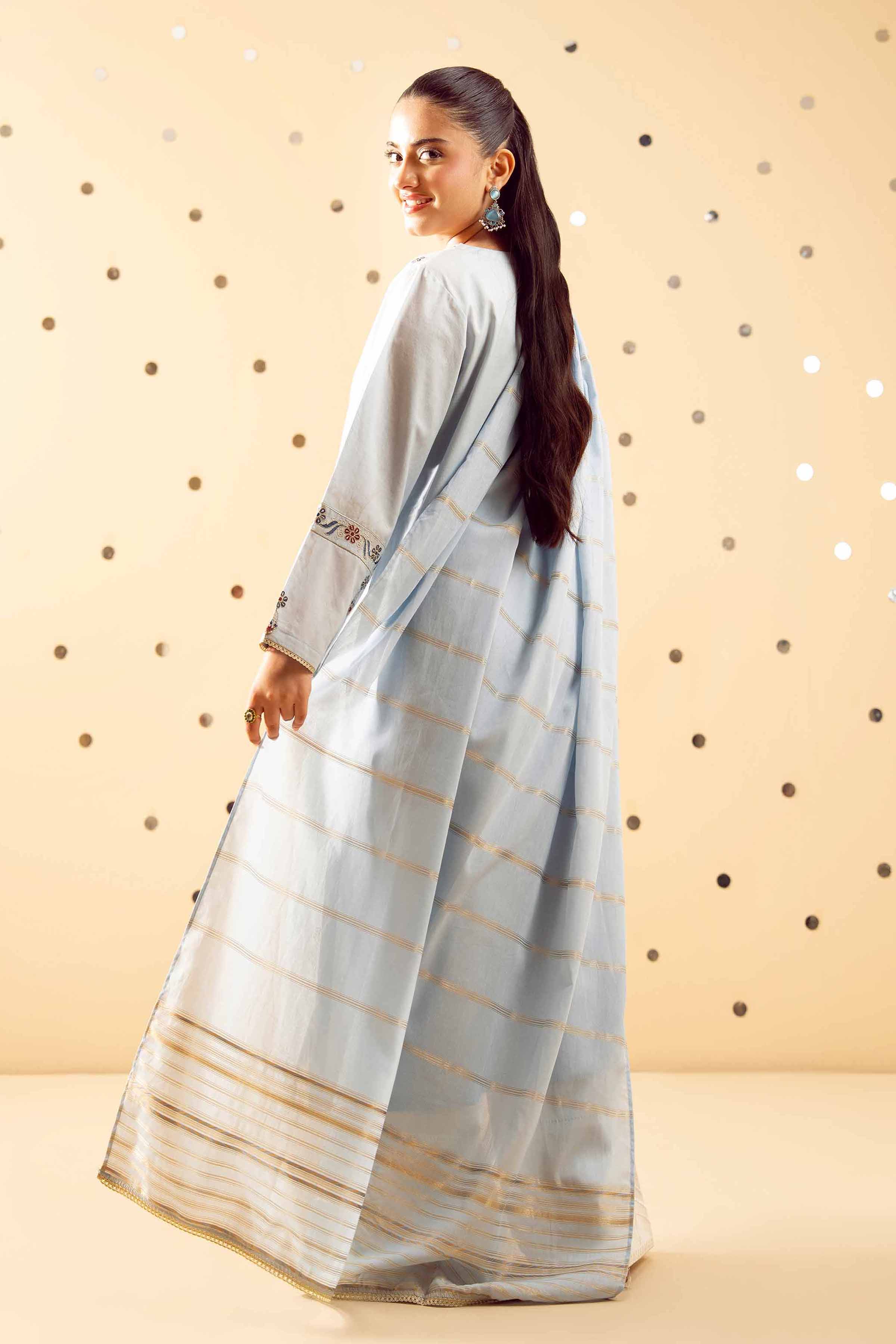 2 Piece - Embroidered Suit - PE25-505 - Image 3