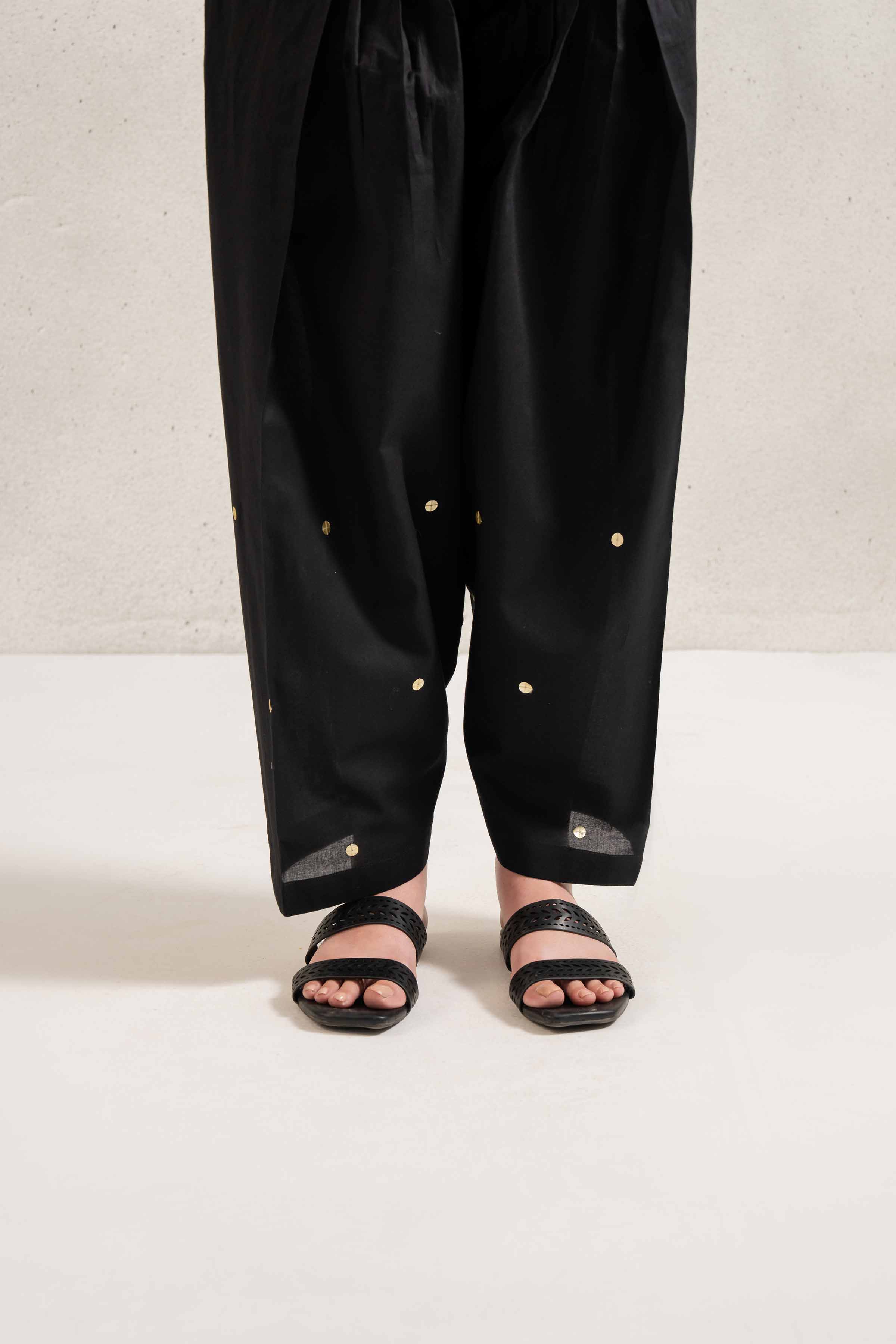 Embroidered Shalwar - PE25-61 - Image 4