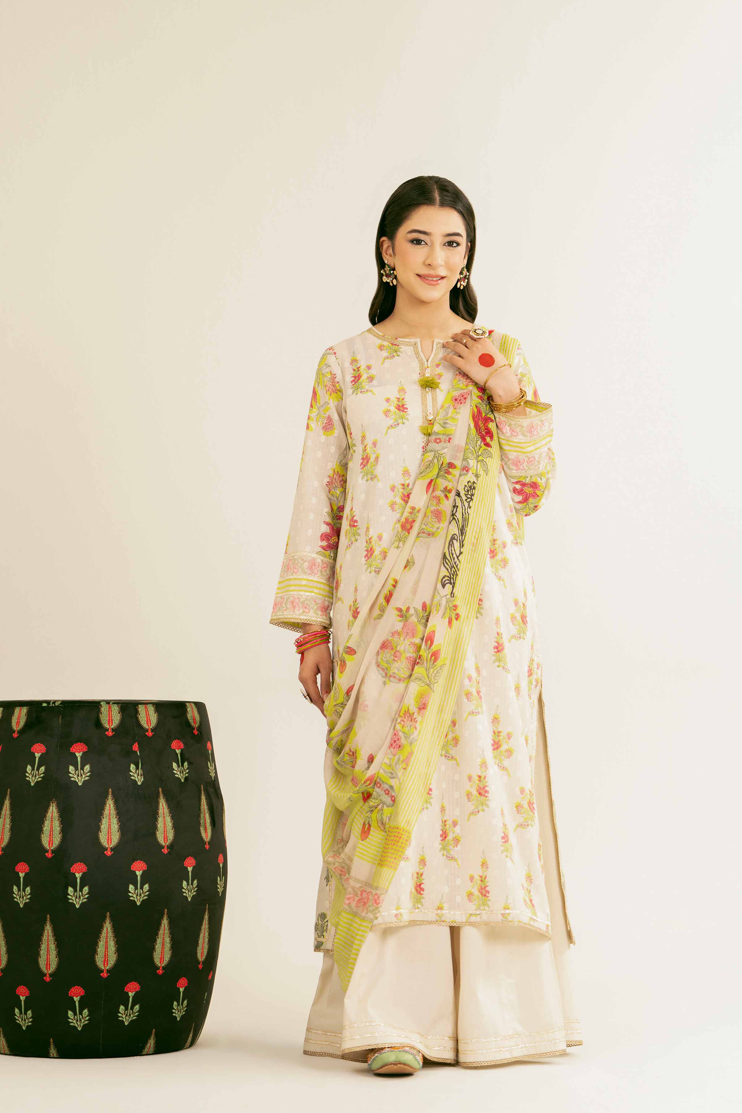 3 Piece - Printed Suit - PE25-86 - Image 4